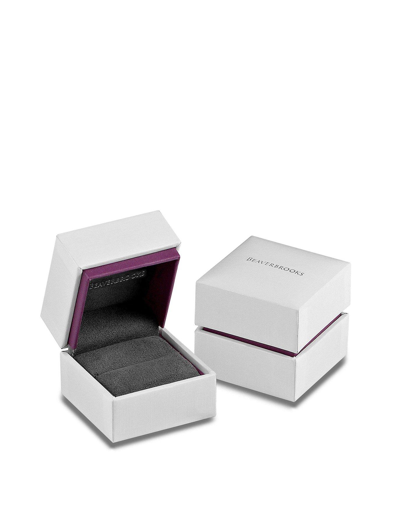 Image 2 of 3 of Beaverbrooks 9ct White Gold Wedding Ring
