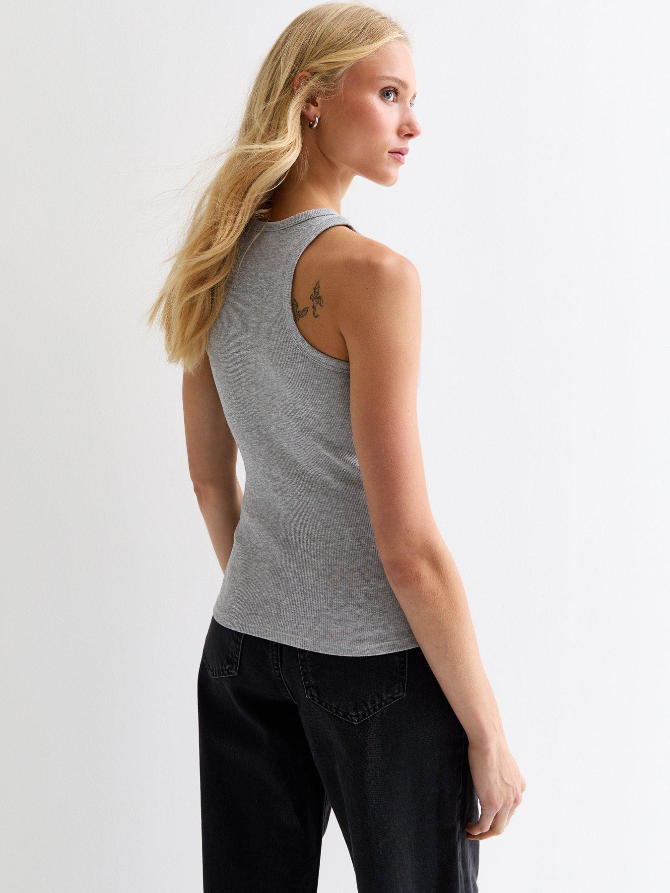 new-look-ribbed-racer-vest-greystillFront