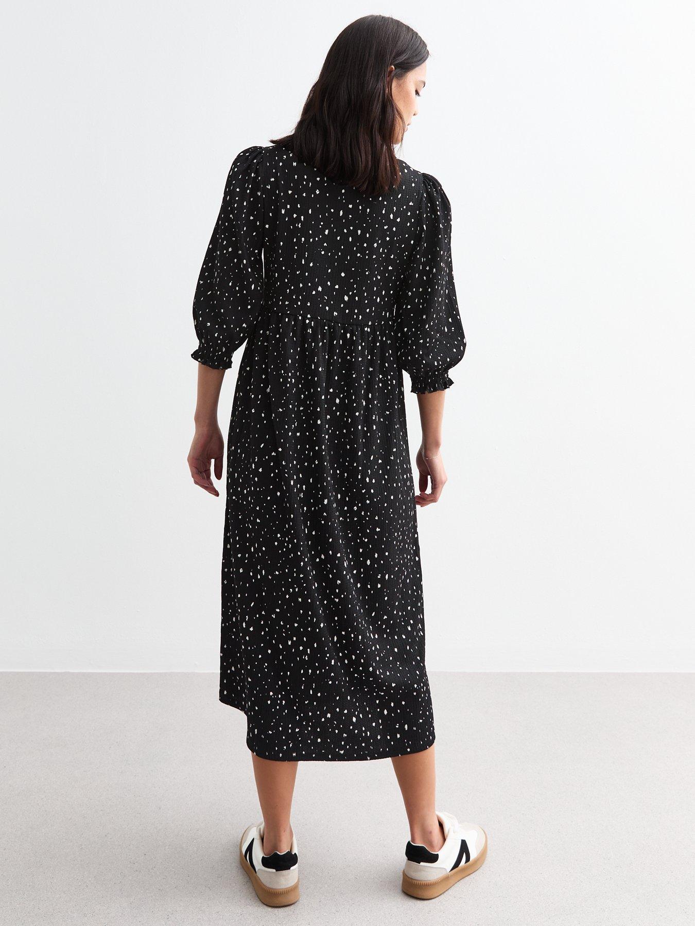 new-look-black-crinkled-midi-smock-dressstillFront