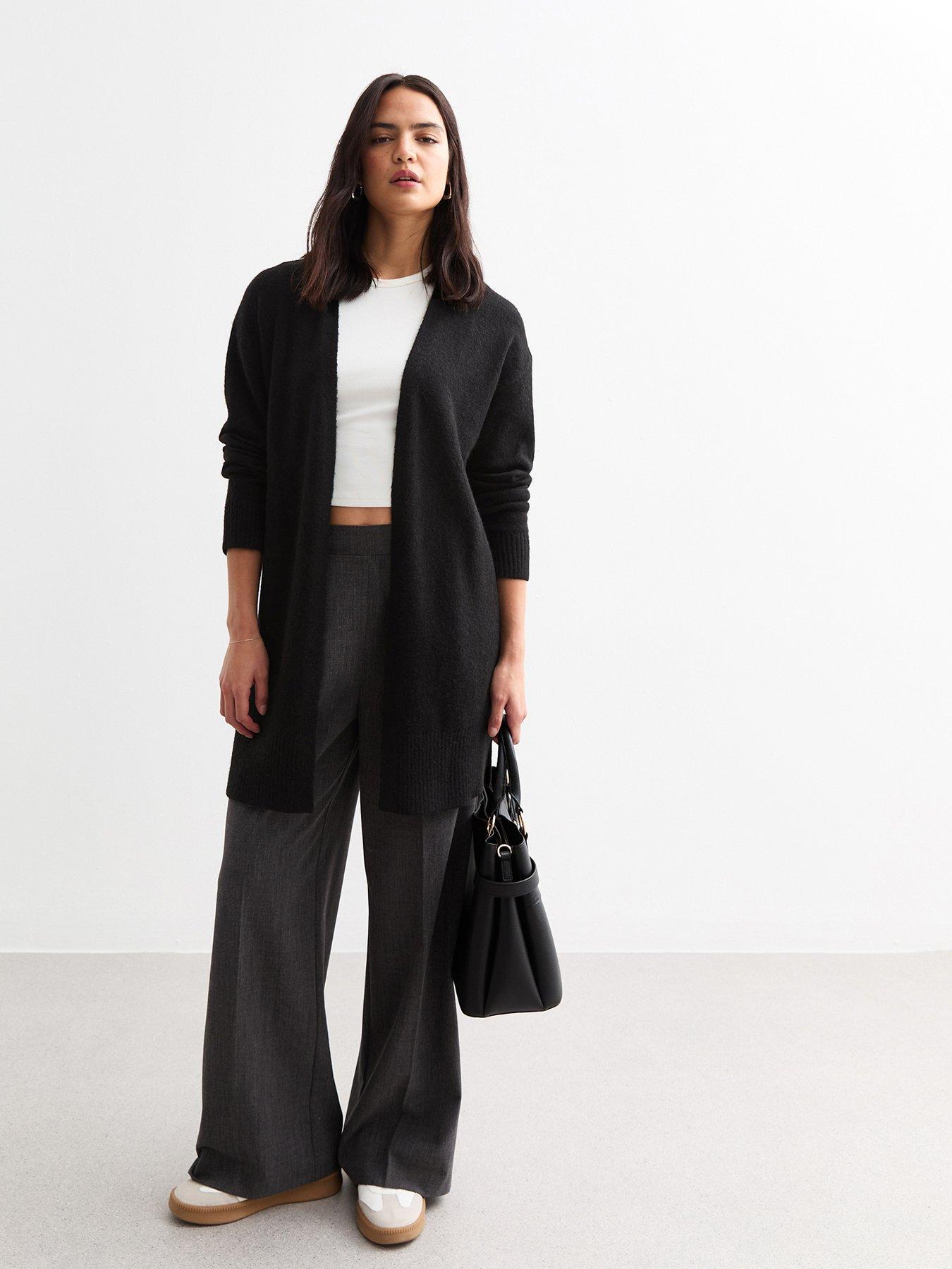 new-look-soft-knit-long-cardigan-blackfront