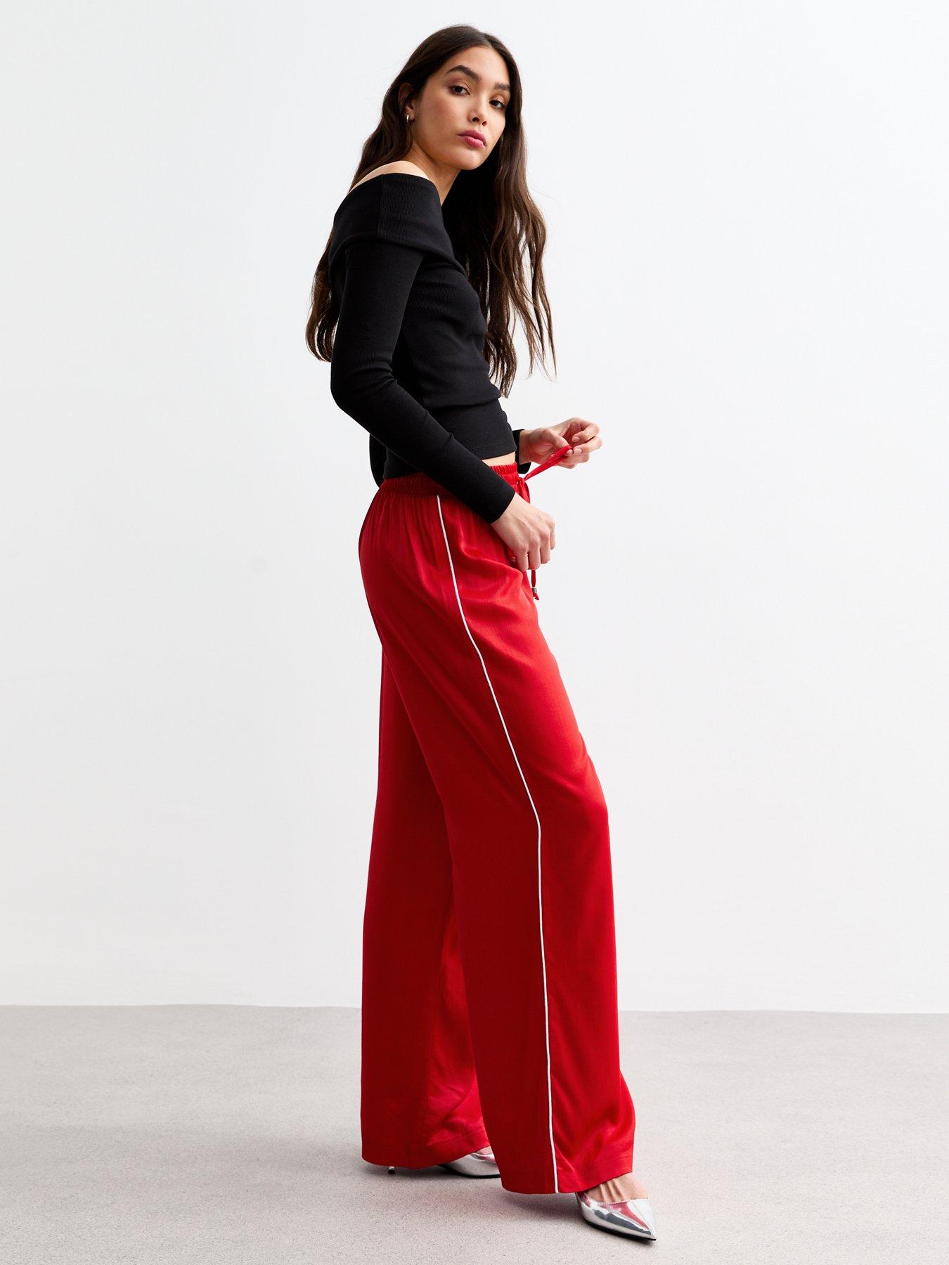 new-look-side-stripe-satin-wide-leg-trousers-redoutfit