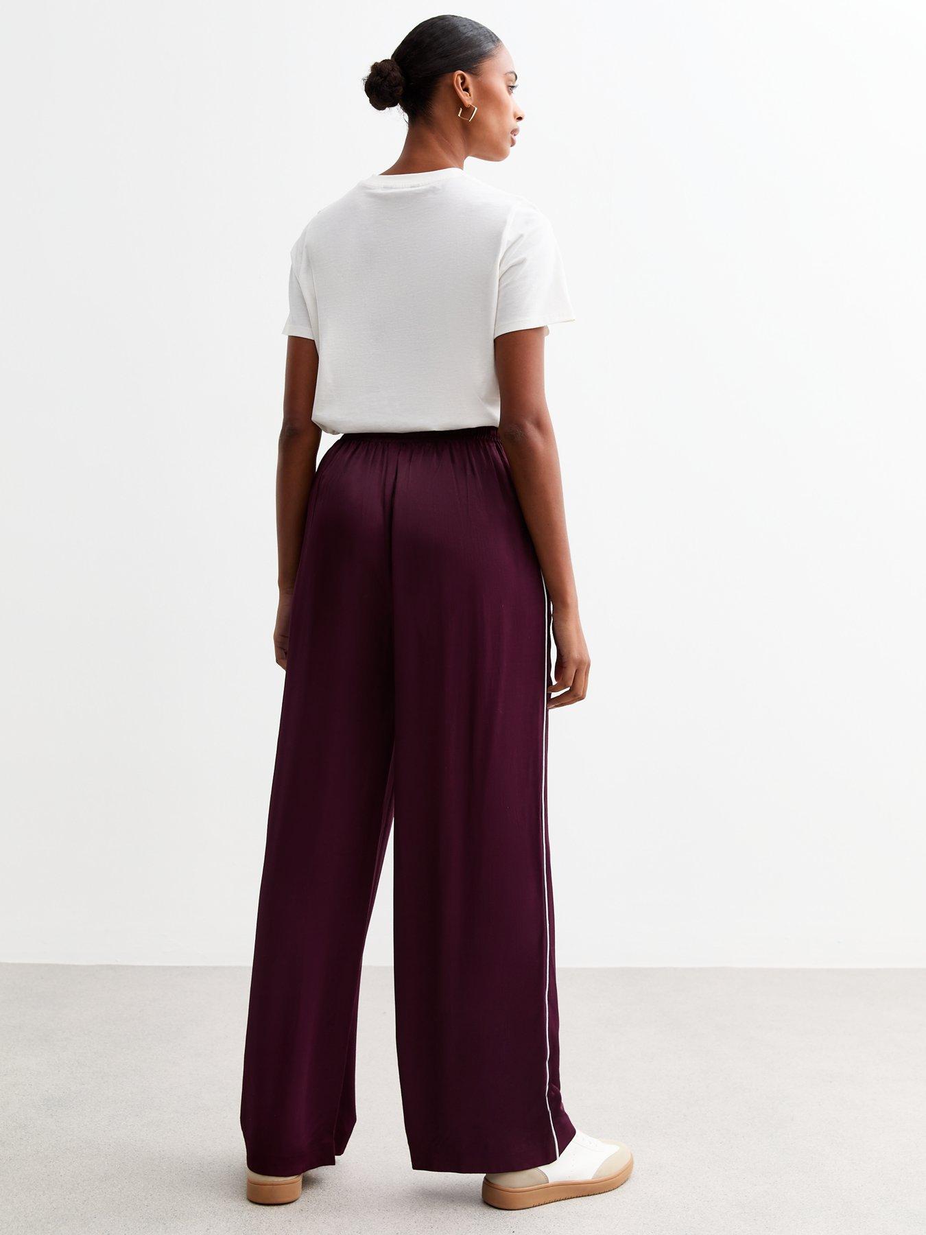 new-look-burgundy-side-stripe-satin-wide-leg-trousersstillFront