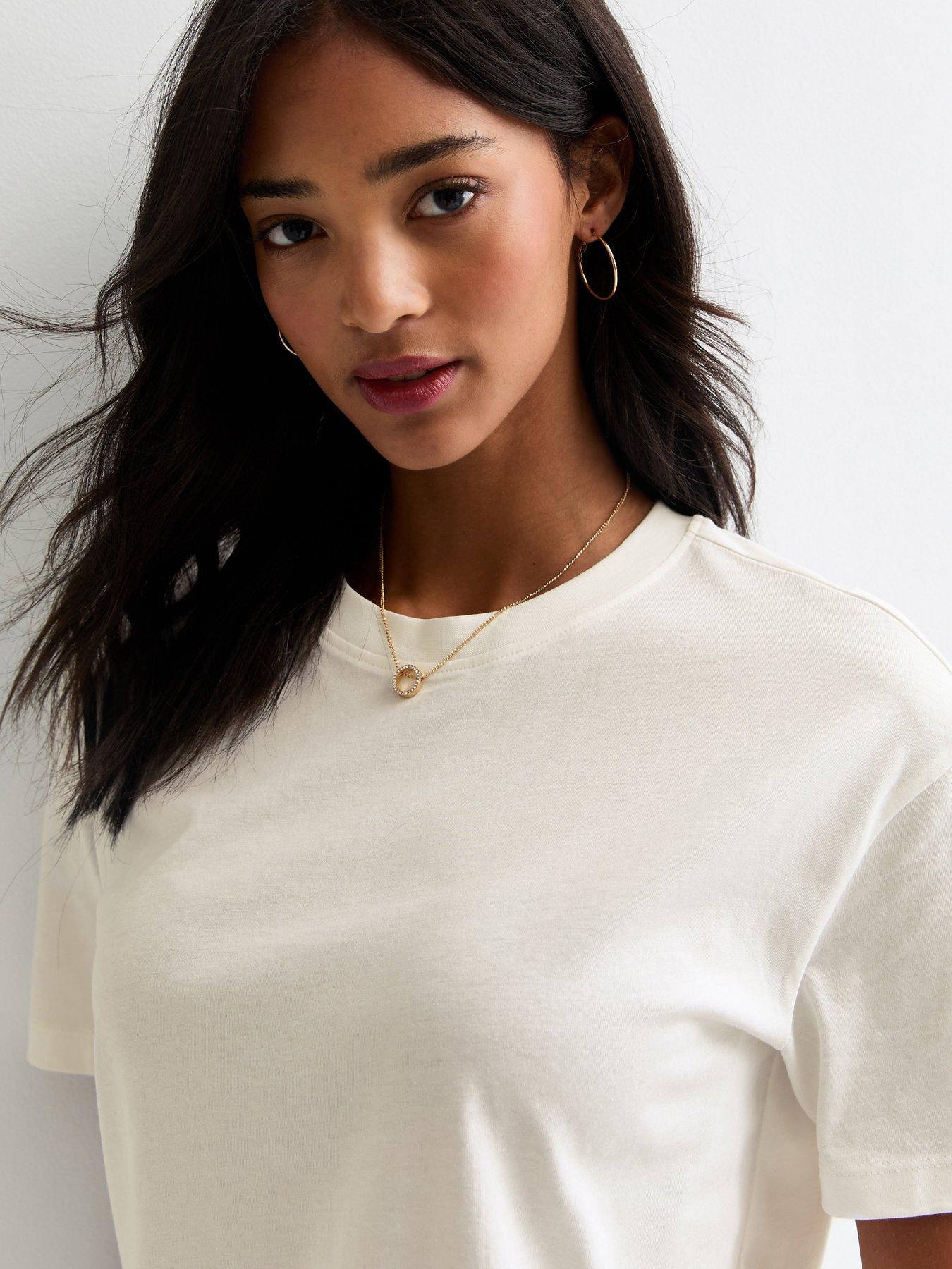 new-look-boxy-cotton-t-shirt-creamoutfit