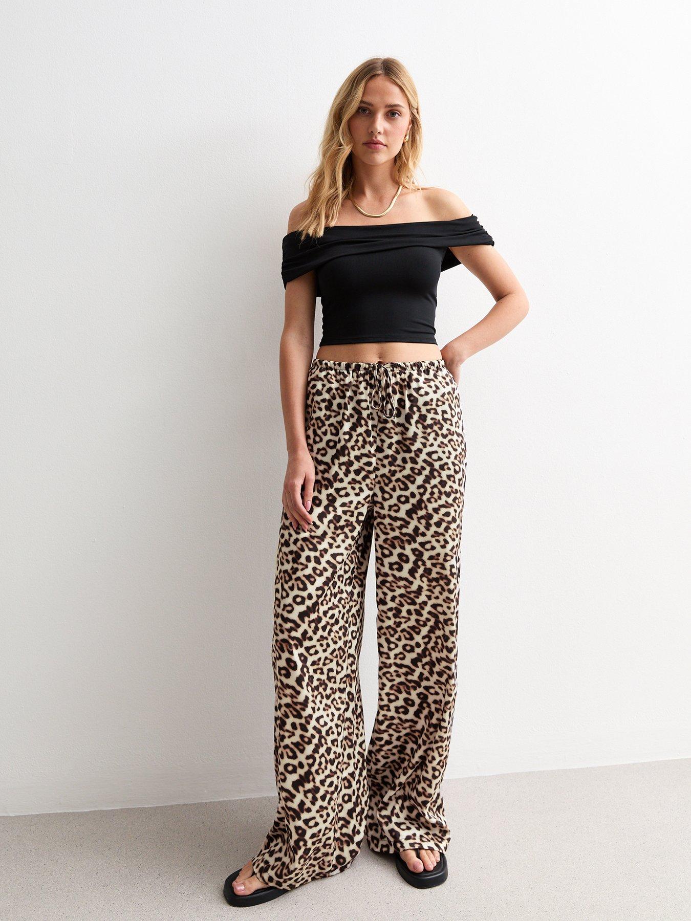 new-look-leopard-print-satin-wide-leg-trousers