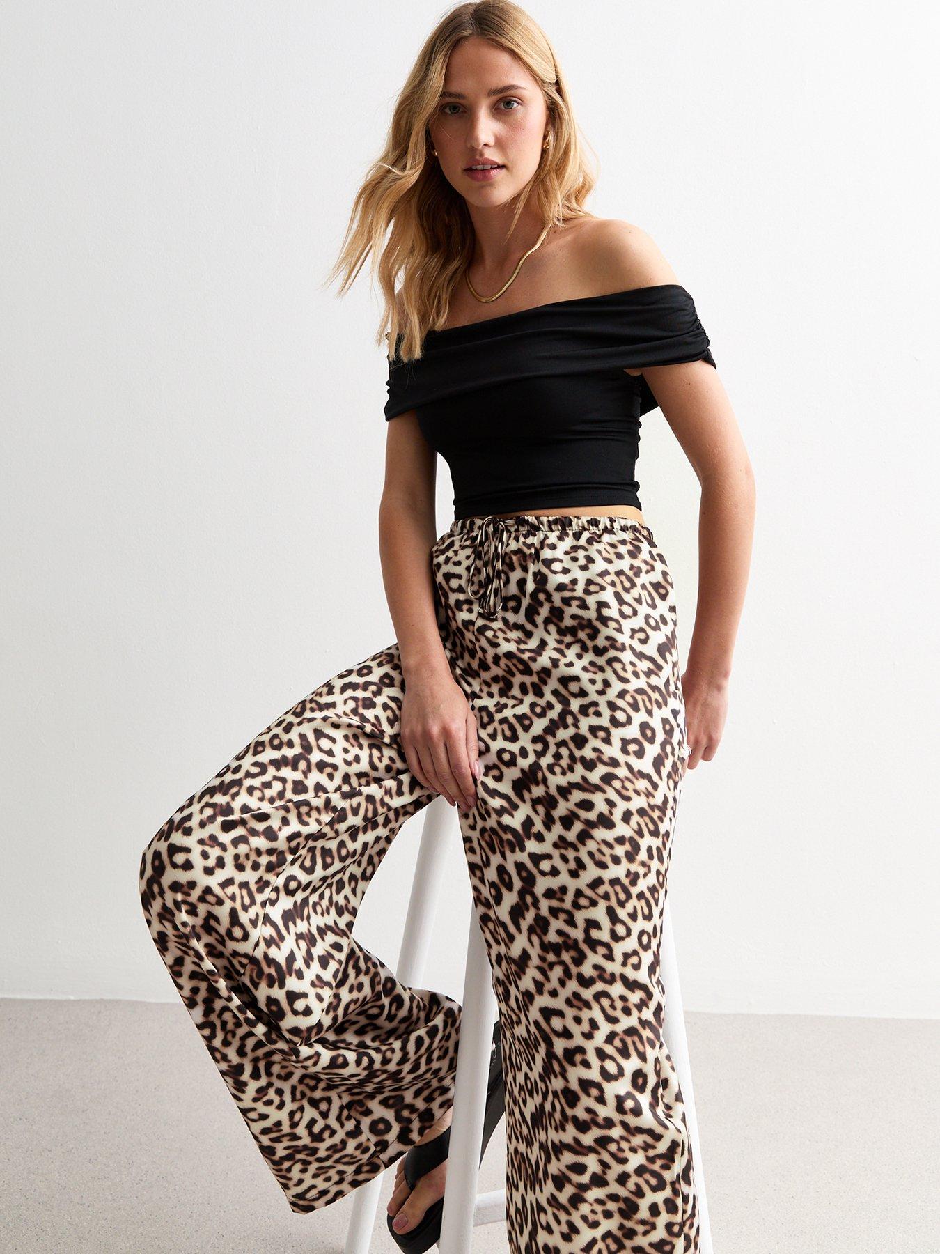 new-look-leopard-print-satin-wide-leg-trousersback