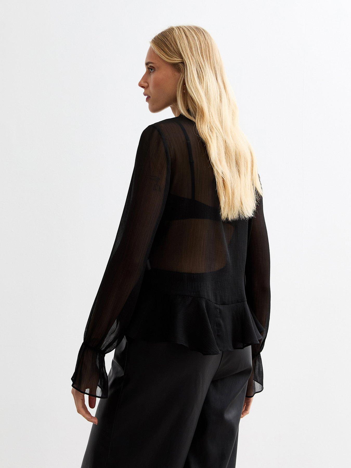 new-look-bow-front-peplum-top-blackstillFront