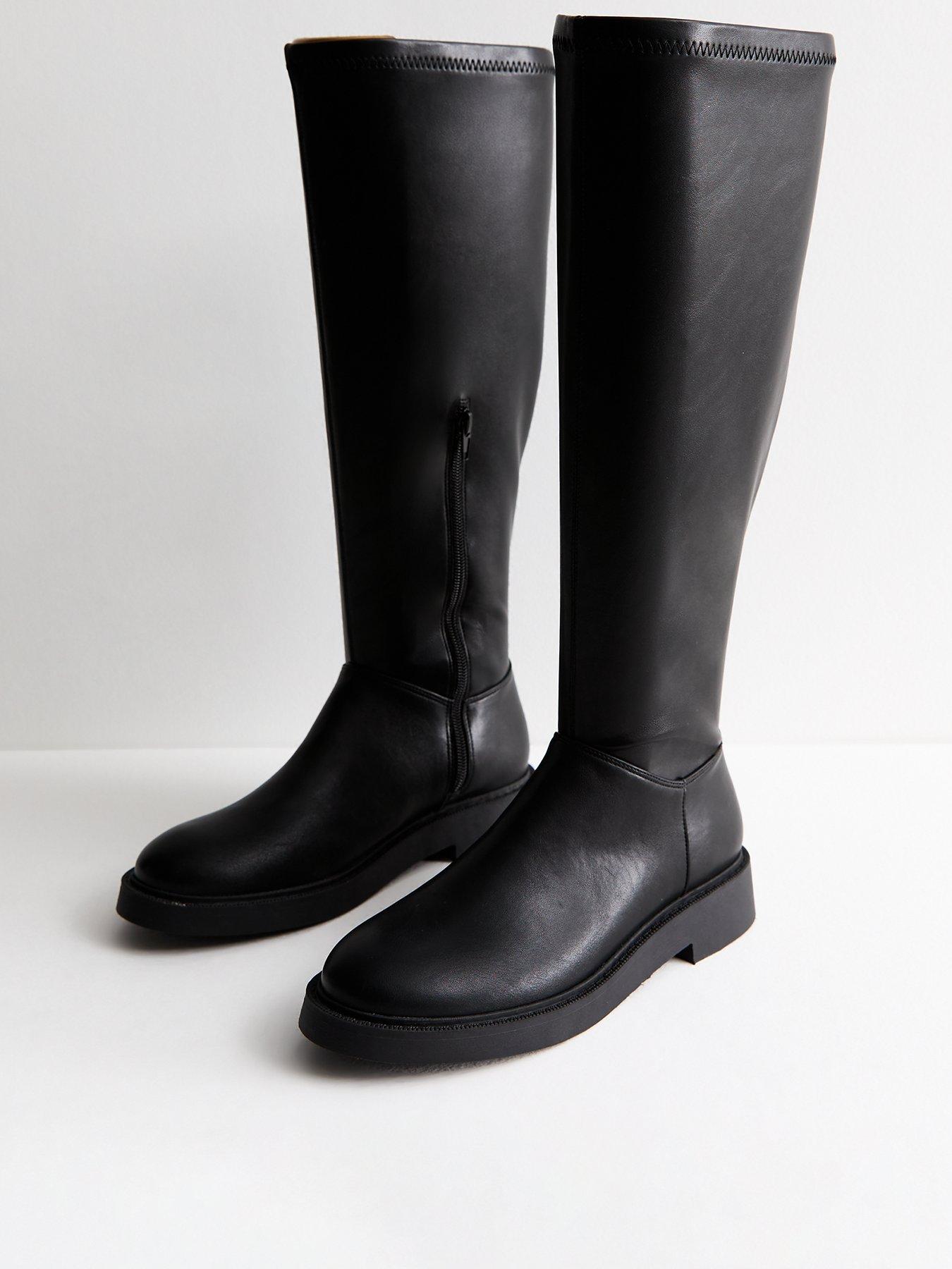 new-look-leather-look-high-leg-boots-blackstillFront