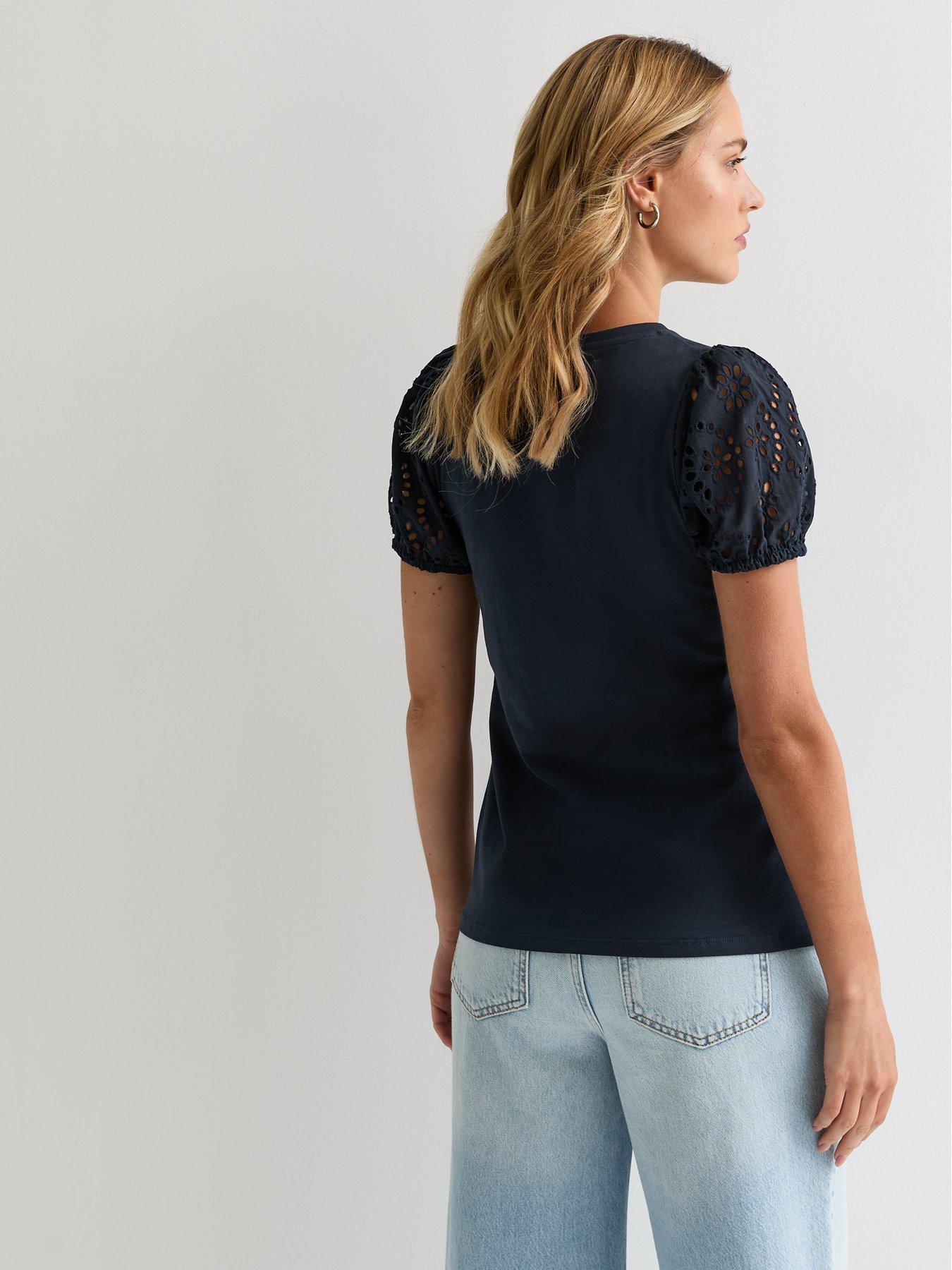 new-look-navy-embroidered-sleeve-cotton-t-shirtstillFront