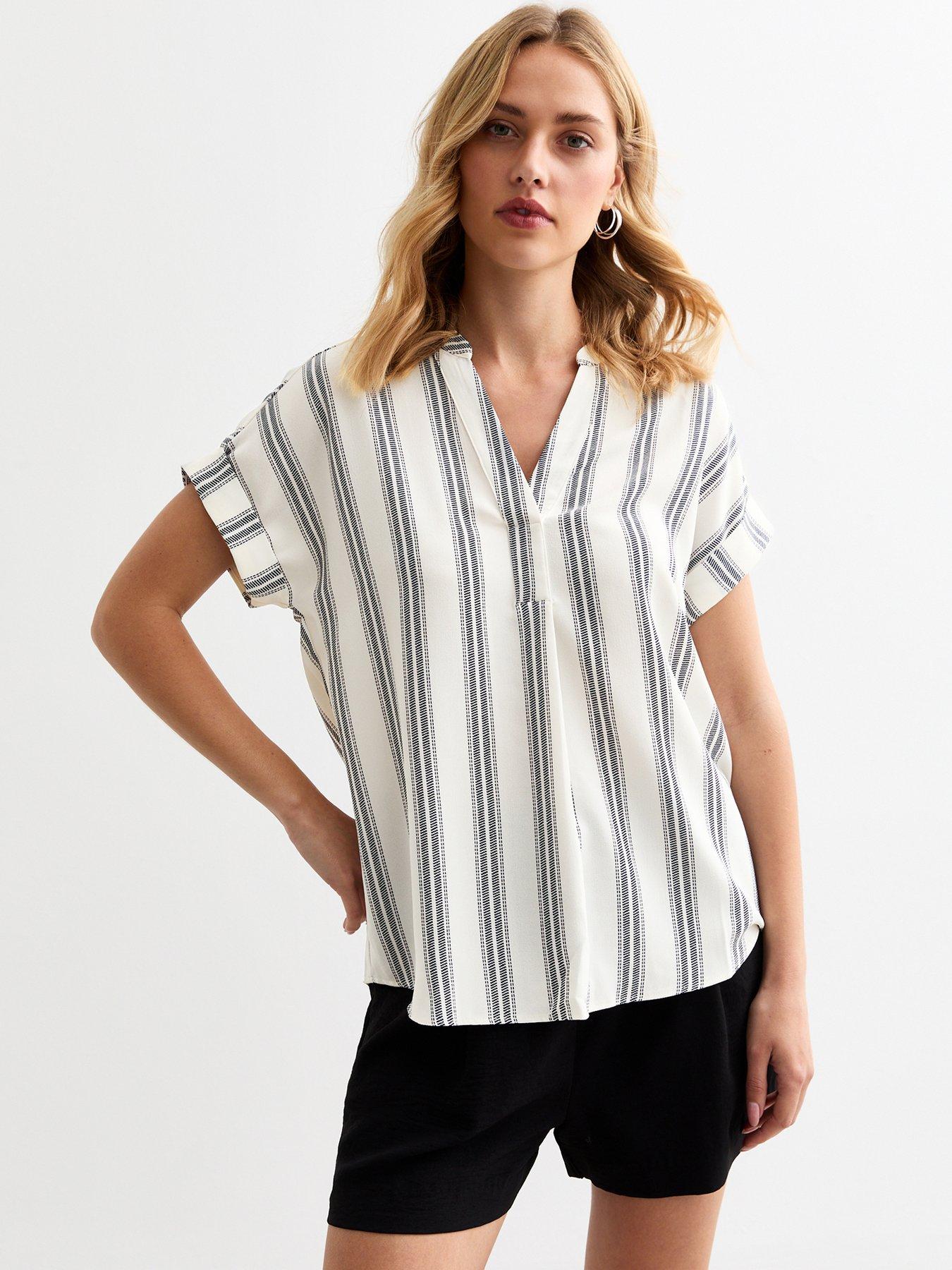 new-look-stripe-top-print