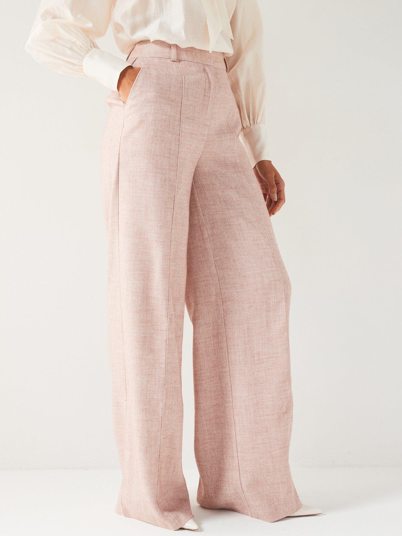 v-by-very-textured-straight-leg-trouser-suit-pink