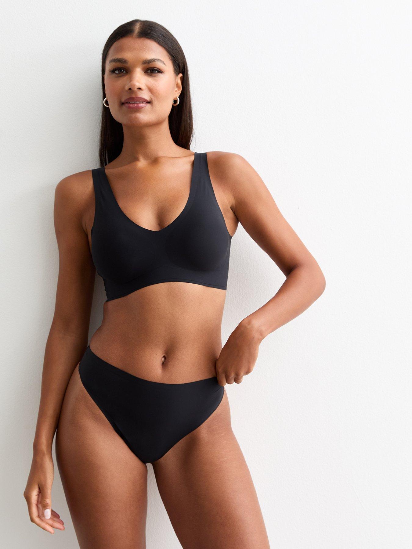 new-look-smooth-high-waisted-high-leg-thong-blackfront