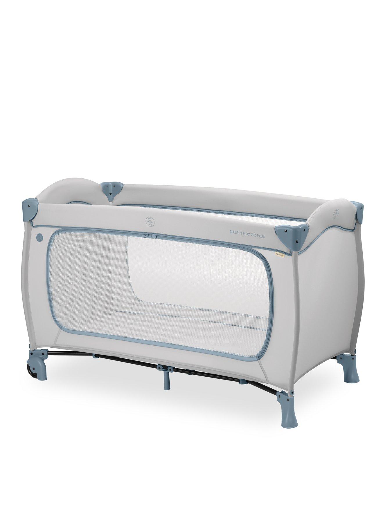 Image 1 of 7 of Hauck Sleep N Play Go Plus - Dusty Blue