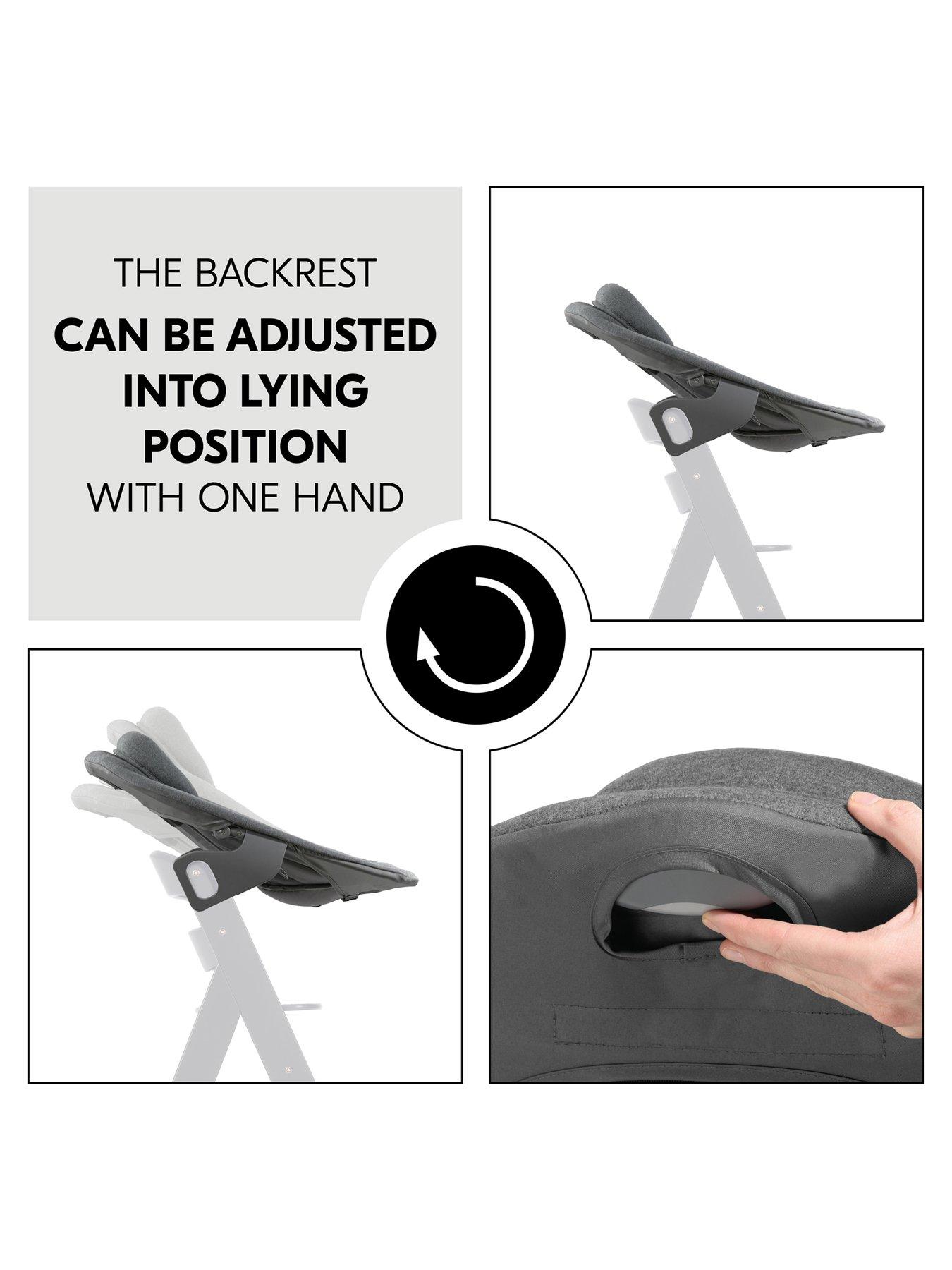 Image 7 of 8 of Hauck Alpha Bouncer Premium - Dark Grey