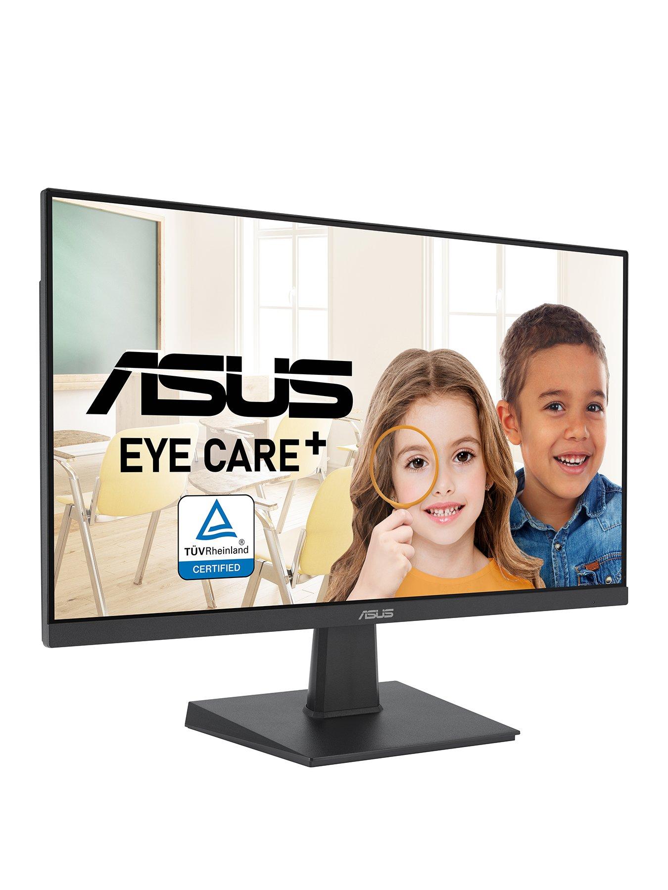 undefined ASUS VA24EHF Eye Care Gaming Monitor - 24 inch (23.8-inch viewable), IPS, Full HD, Frameless, 100Hz