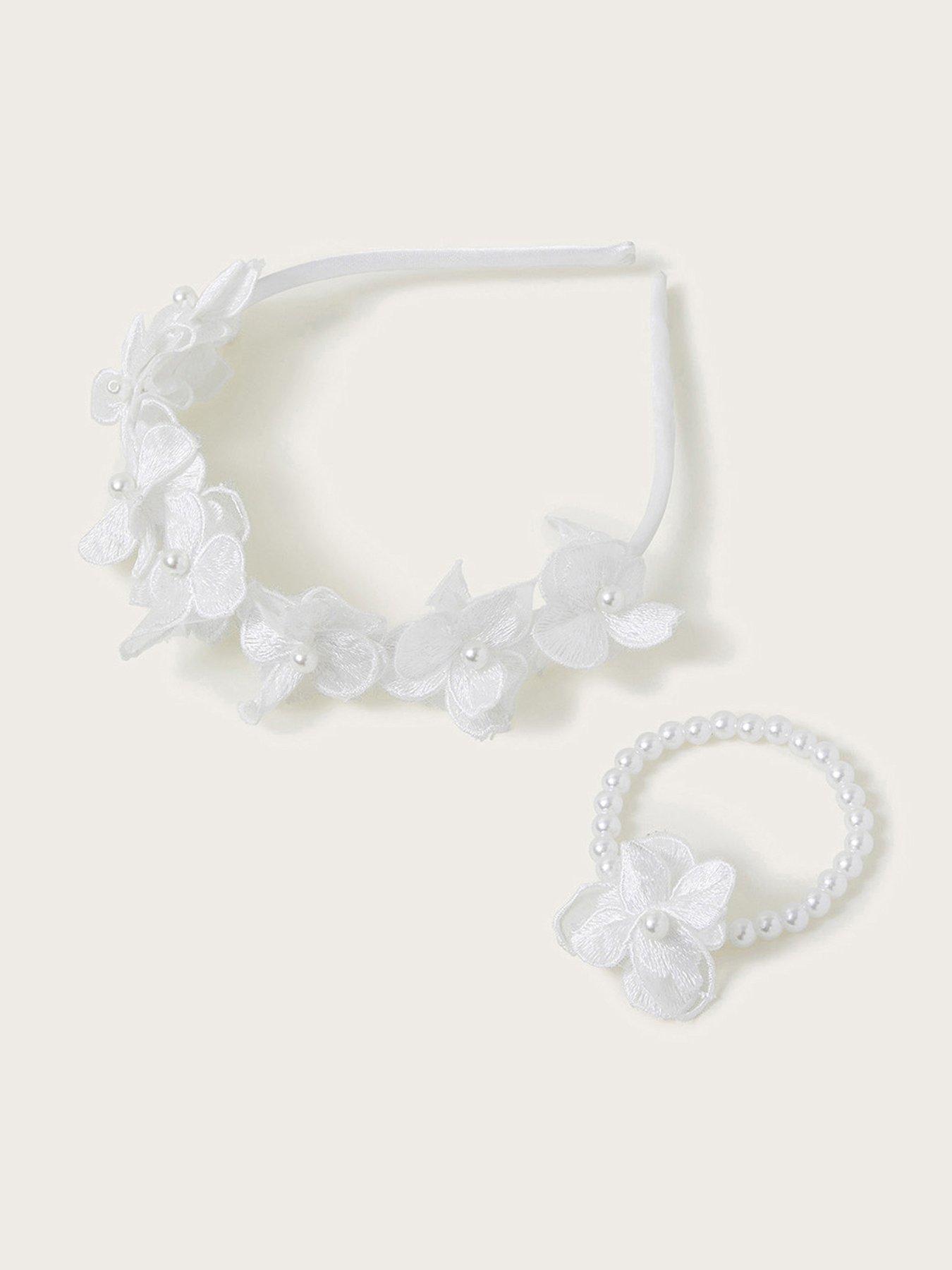 monsoon-girls-lace-bridesmaid-headband-and-bracelet-ivory