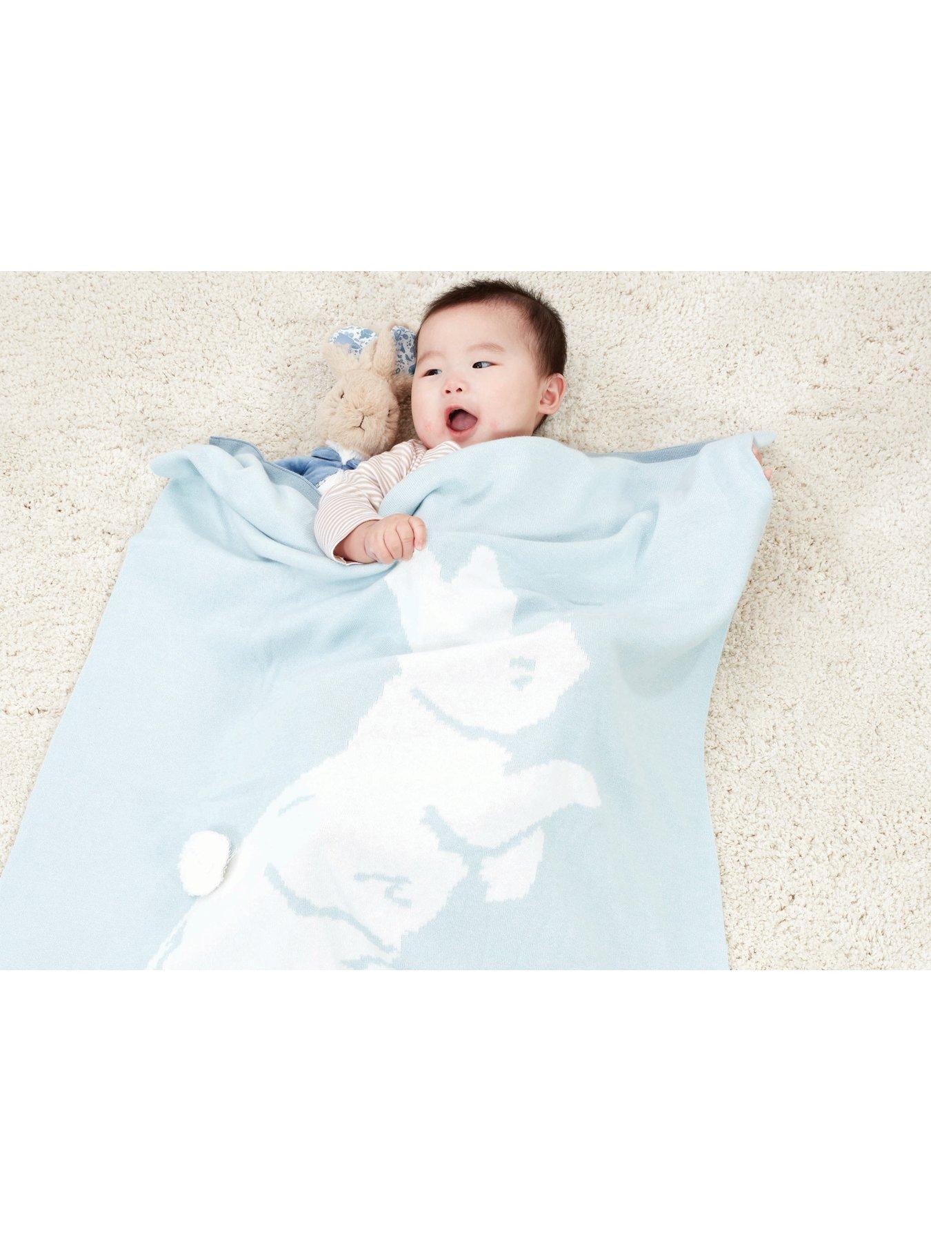 Image 4 of 5 of Peter Rabbit Peter Rabbit Soft Toy and Knitted Blanket