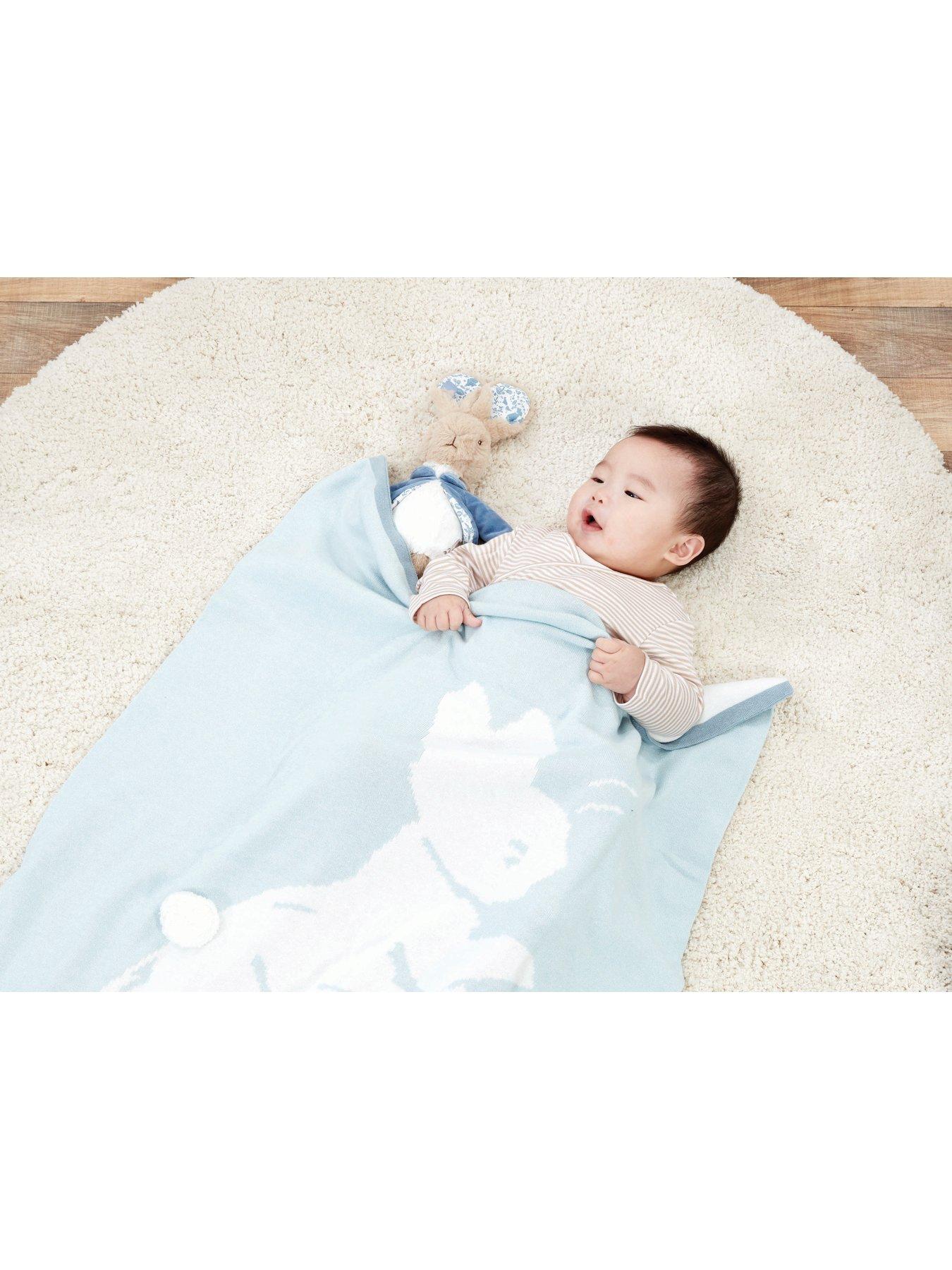 Image 5 of 5 of Peter Rabbit Peter Rabbit Soft Toy and Knitted Blanket