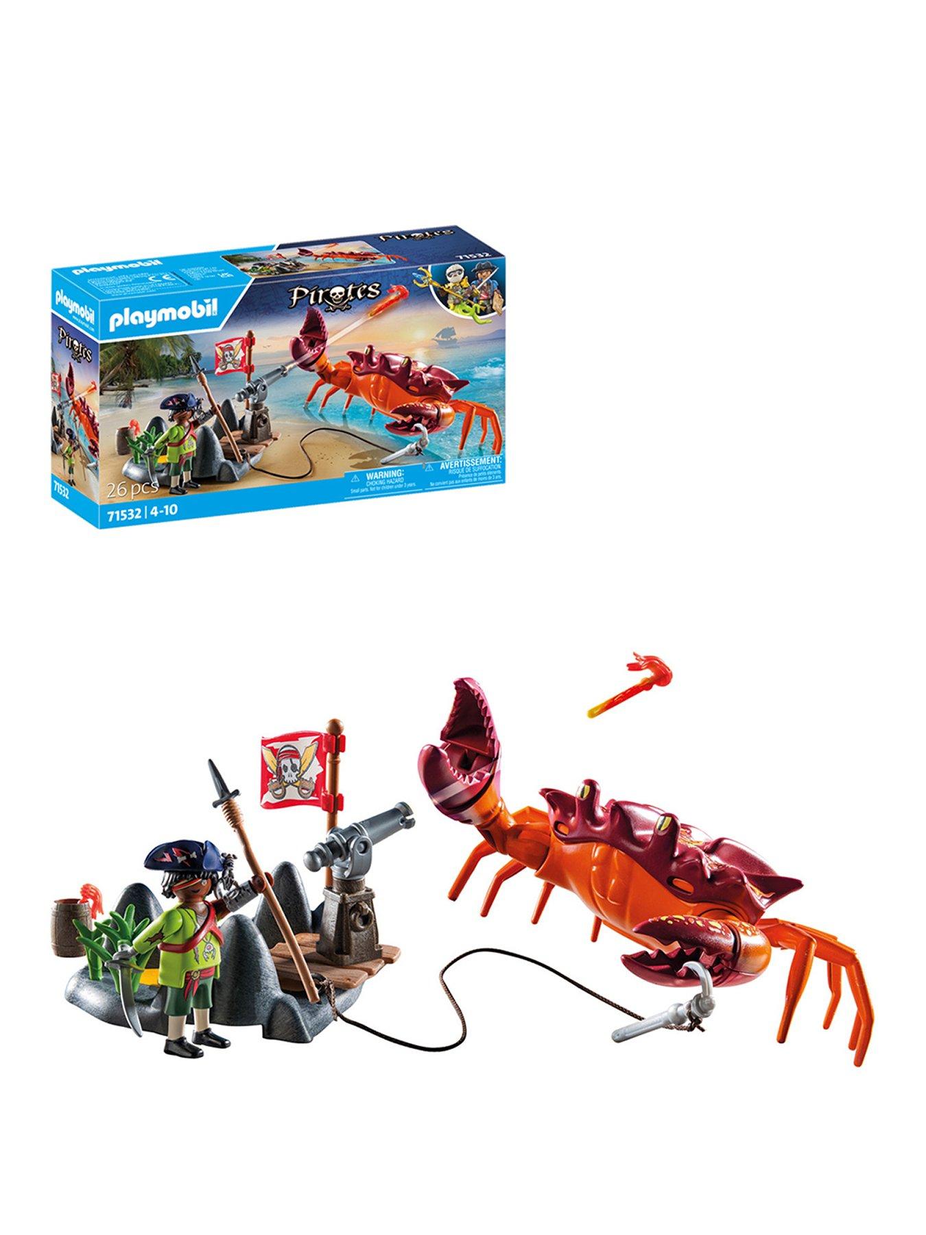 Image of Playmobil 71532 Pirates: Battle with the Giant Crab