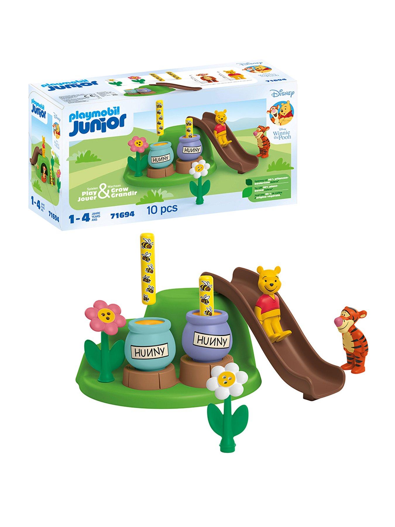 Playmobil 71694 JUNIOR & Disney: Winnie the Pooh & Tigger's Bee Garden ...