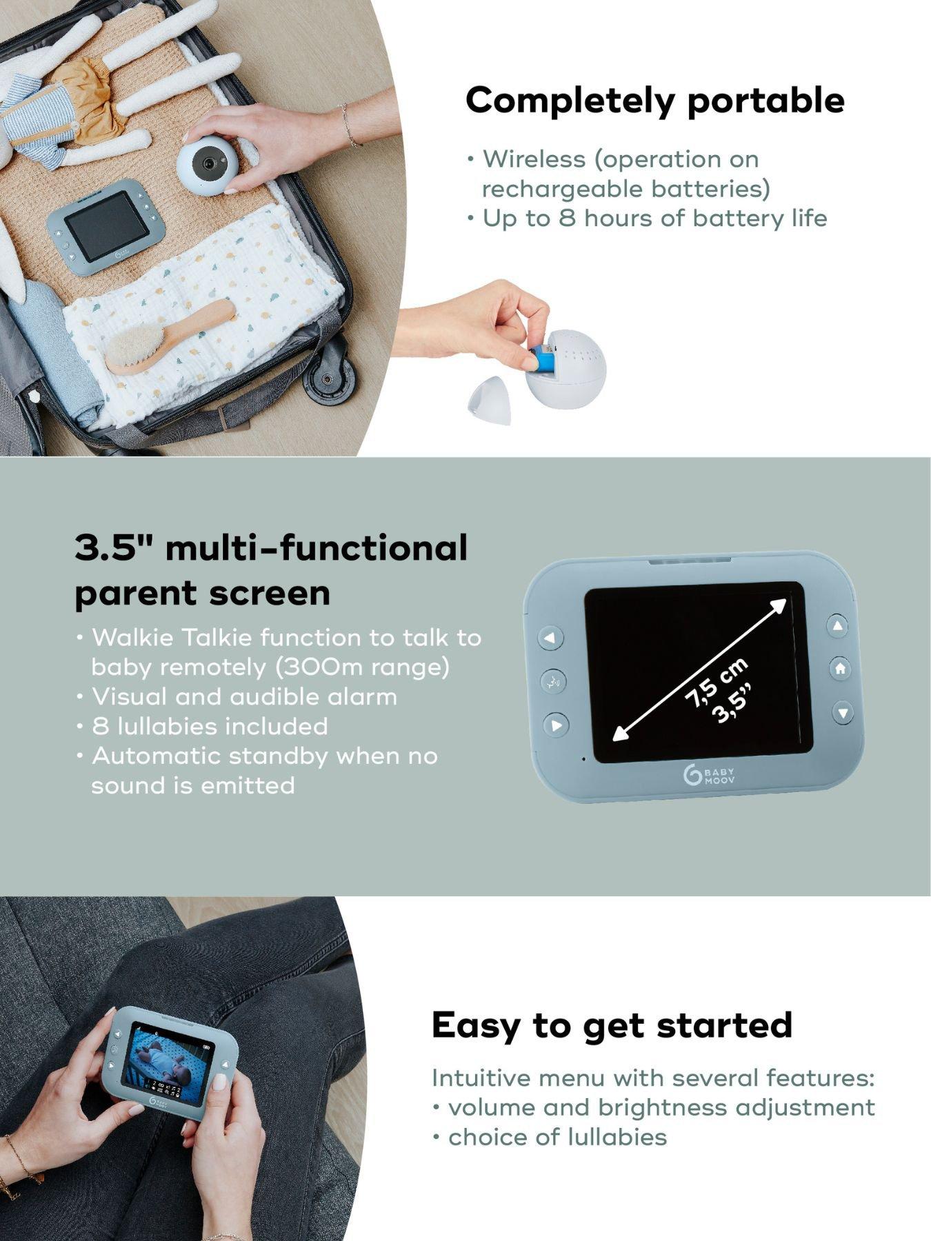 Image 4 of 7 of Babymoov Yoo Roll Twin Bundle - 2 camera