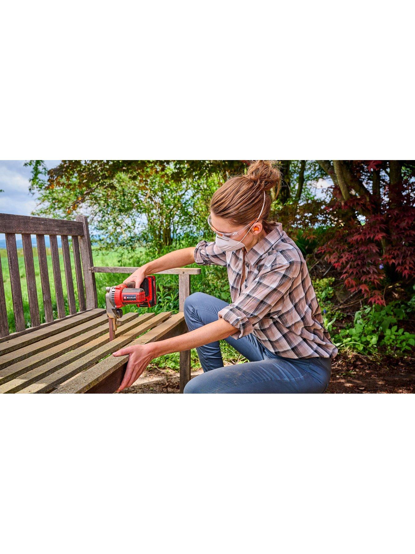 Image 2 of 7 of Einhell PXC Cordless File Belt Sander (18V without battery)