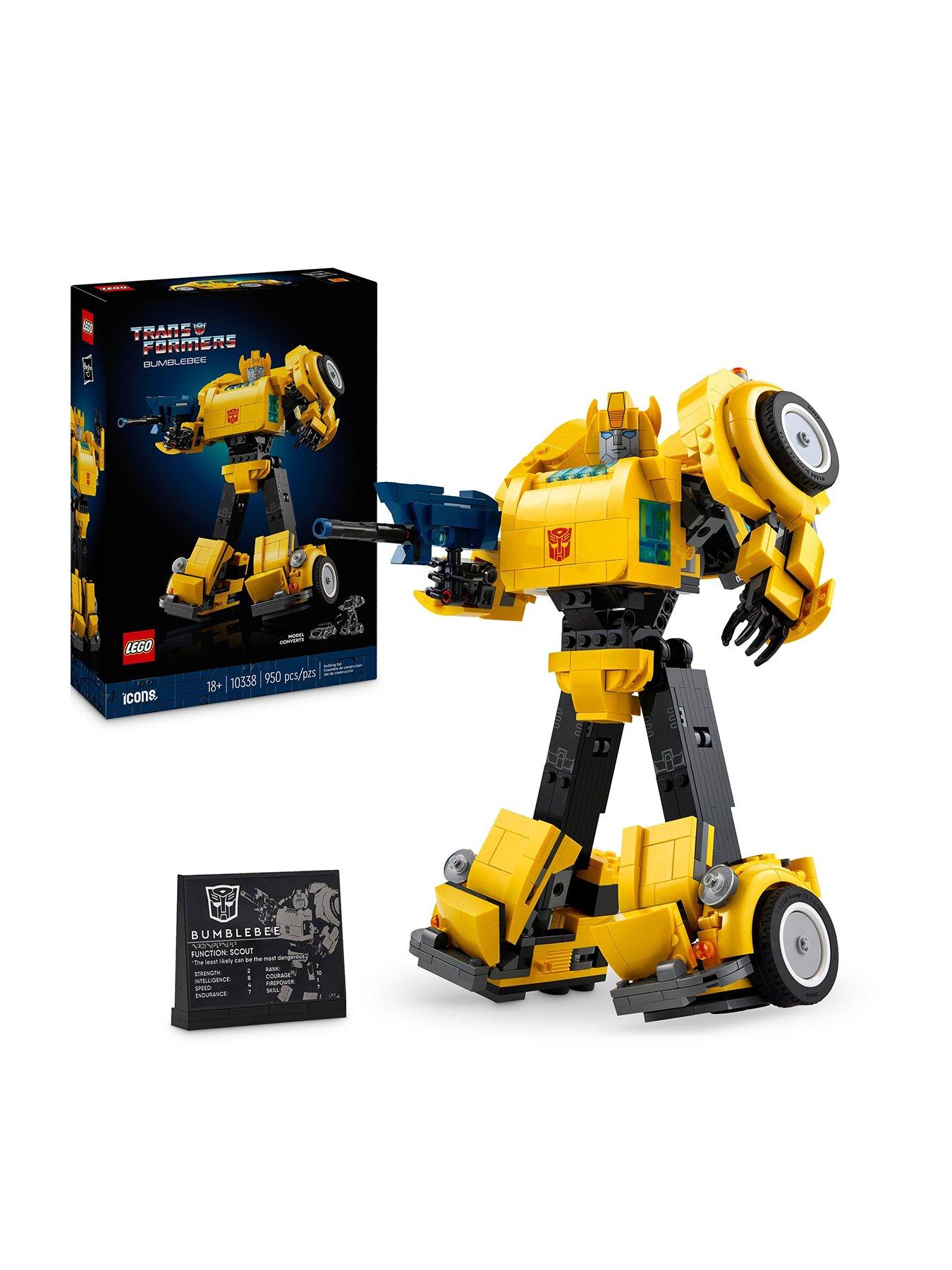 LEGO Icons Transformers Bumblebee Model Set 10338