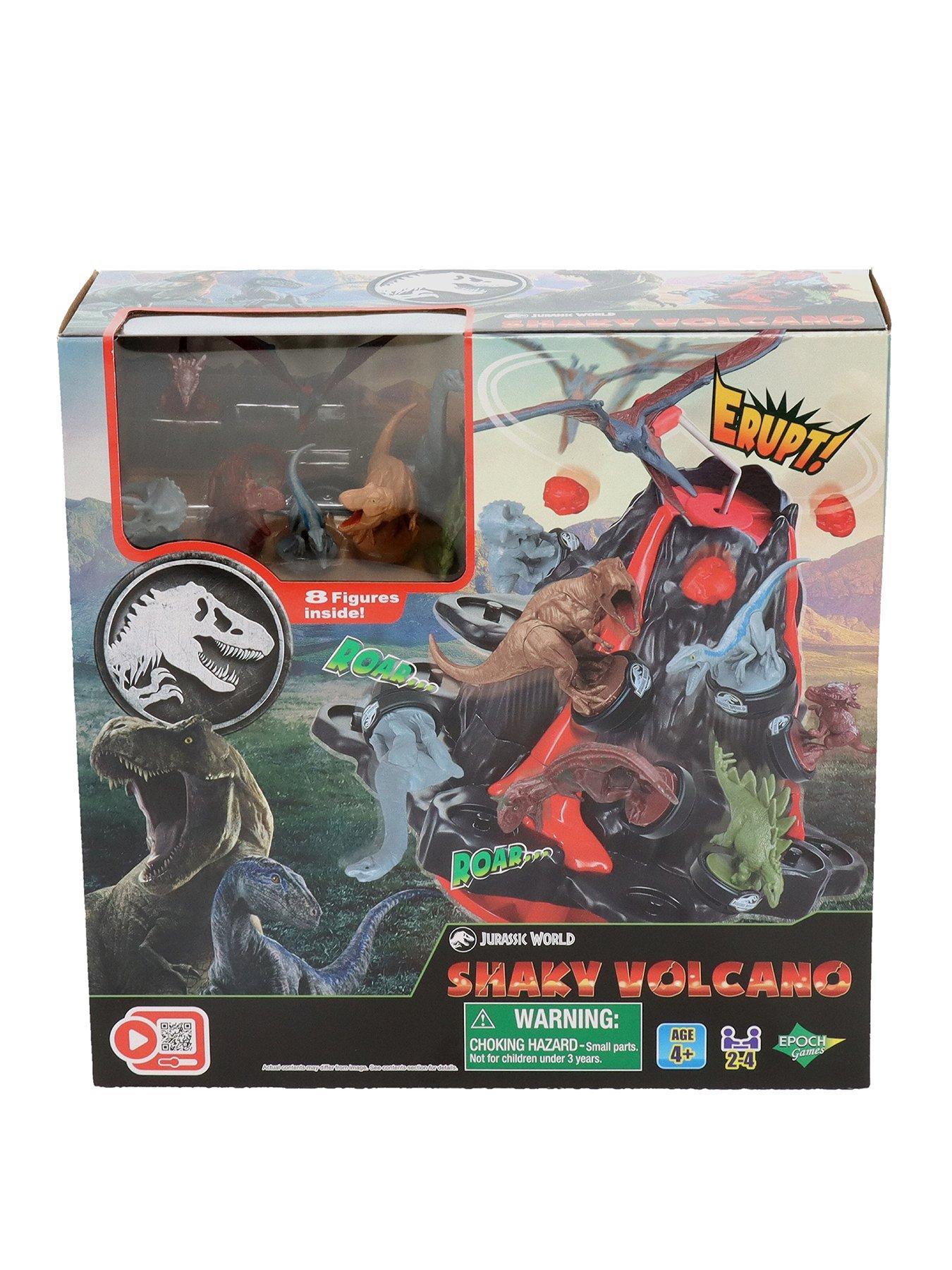 JURASSIC WORLD Jurassic World Shaky Volcano Tabletop Action Game