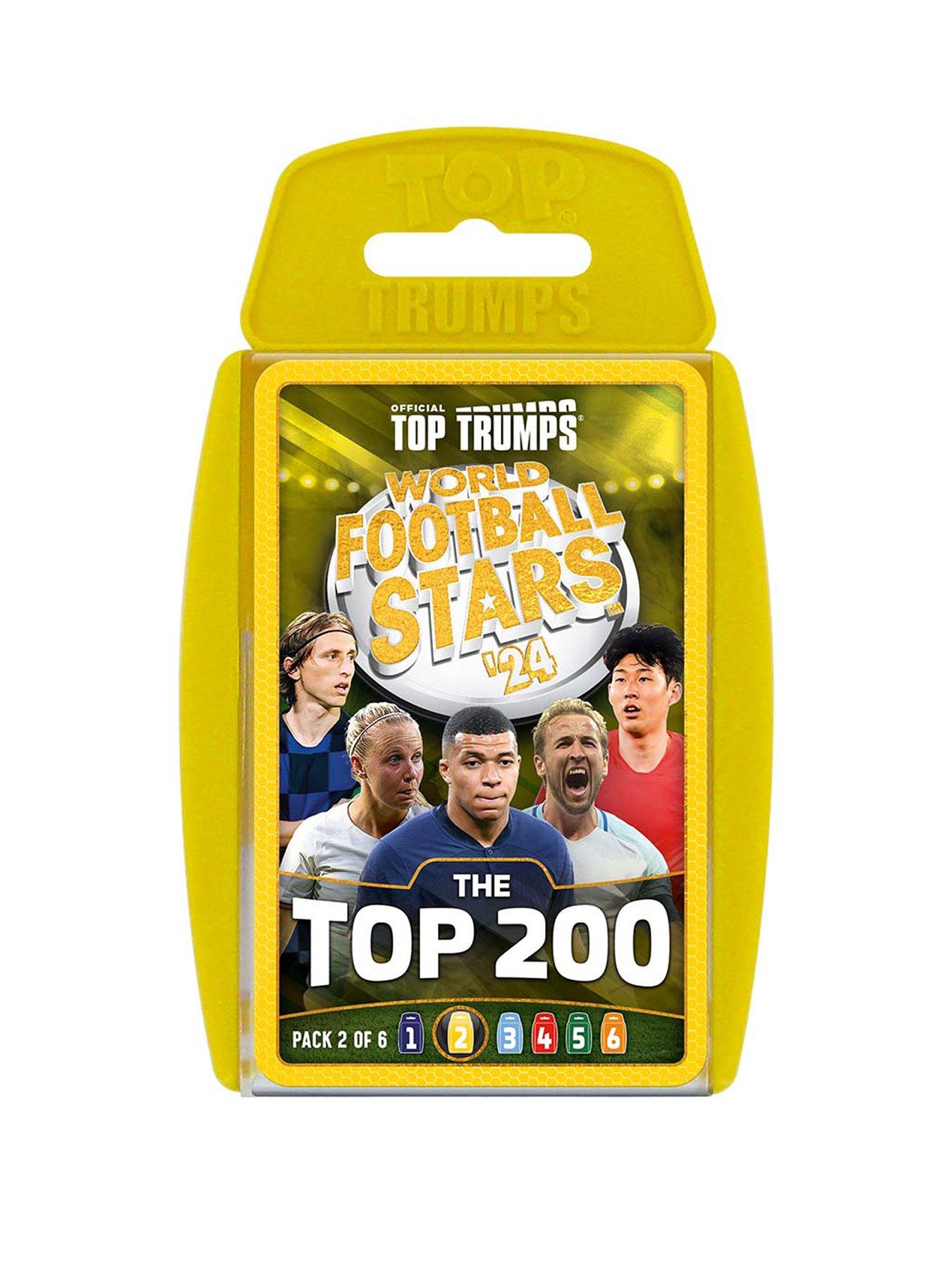 Image of  World Football Stars Top 200 Top Trumps - Pack 2