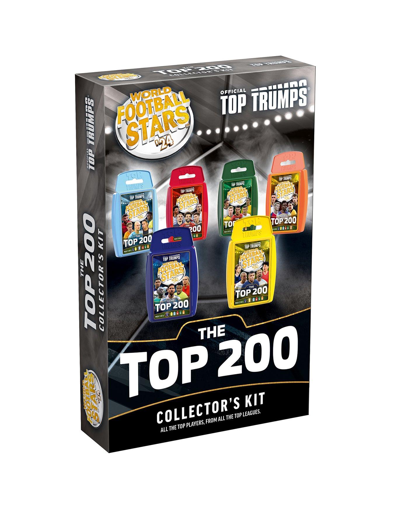 Image of  World Football Stars Top 200 Top Trumps - Collectors Kit