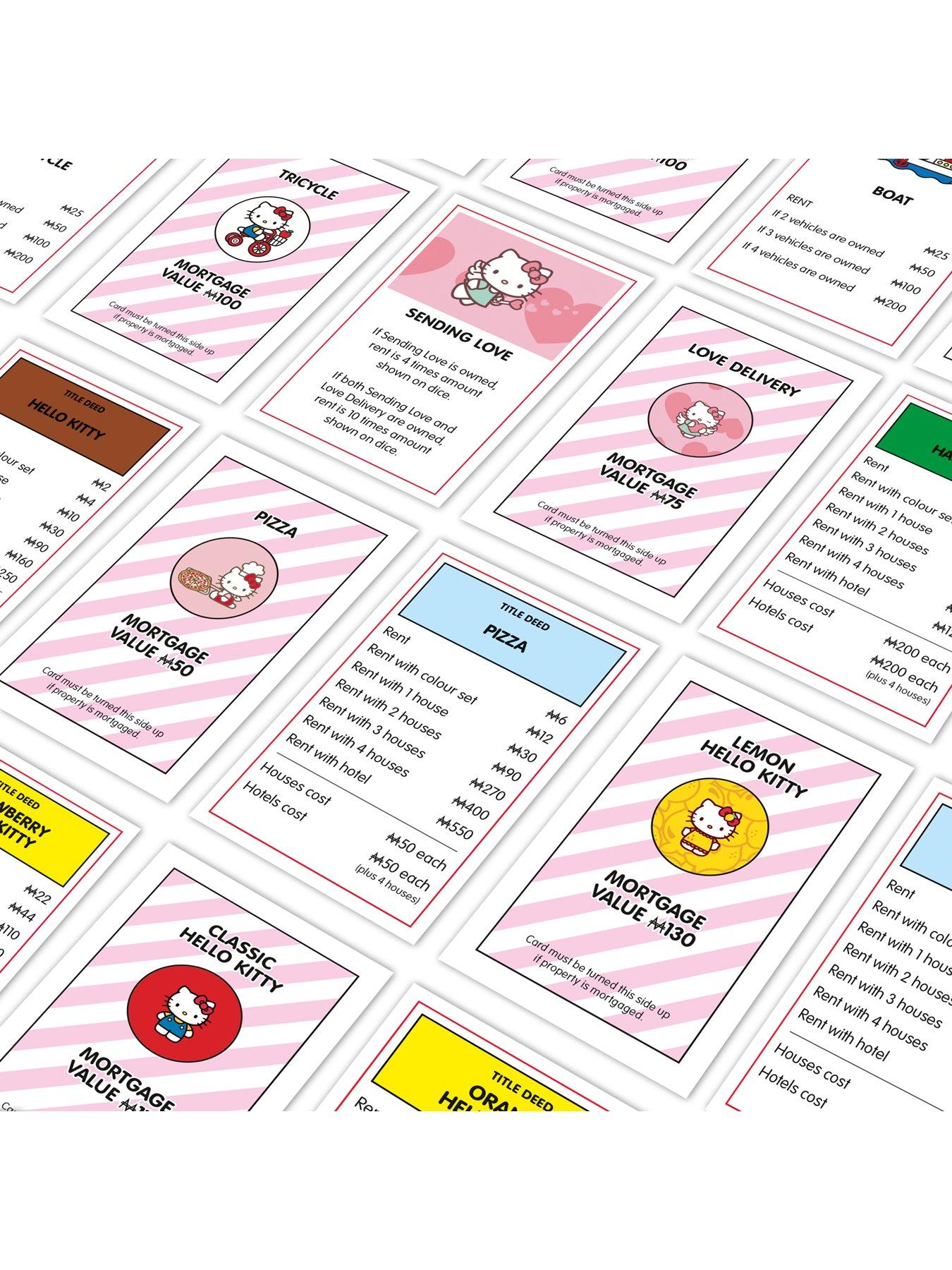 Image 5 of 6 of Hello Kitty Hello Kitty Monopoly Board Game
