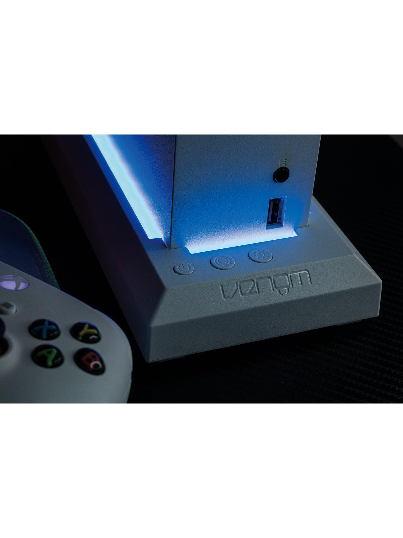 Image 5 of 7 of Venom Xbox Slim Multi-Colour LED Stand - White&nbsp;(for Xbox S Console)