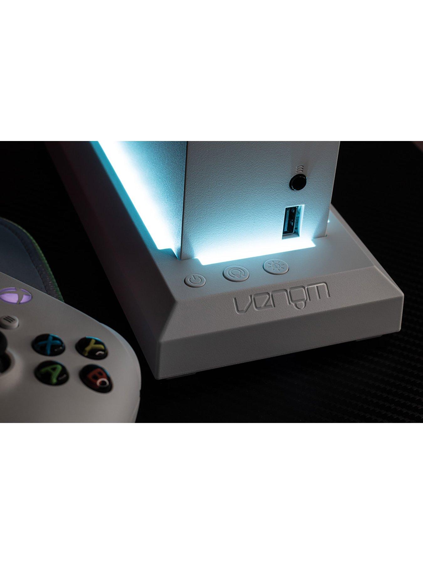 Image 7 of 7 of Venom Xbox Slim Multi-Colour LED Stand - White&nbsp;(for Xbox S Console)