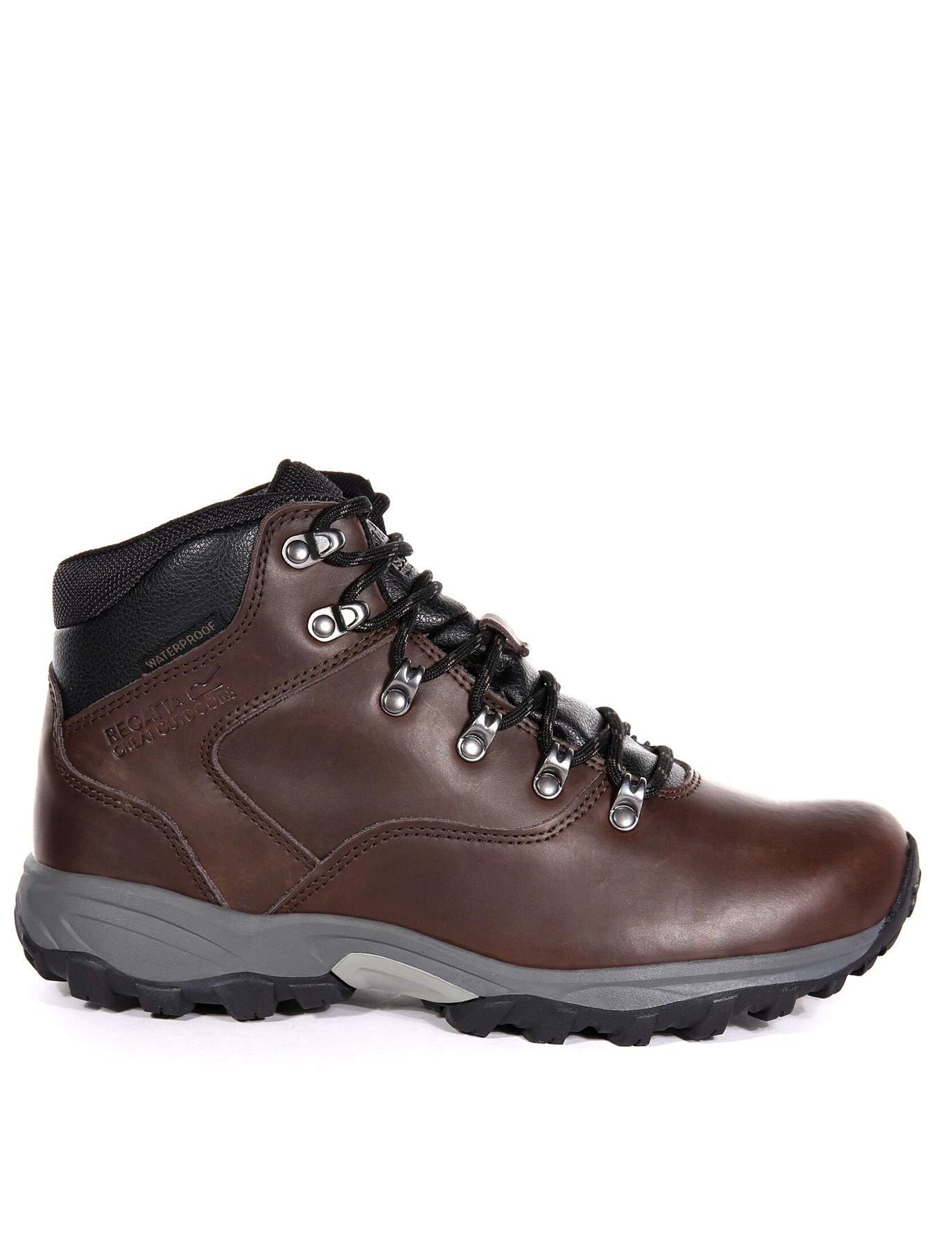 Image 1 of 6 of Regatta Mens Bainsford Waterproof Leather Walking Boot -brown