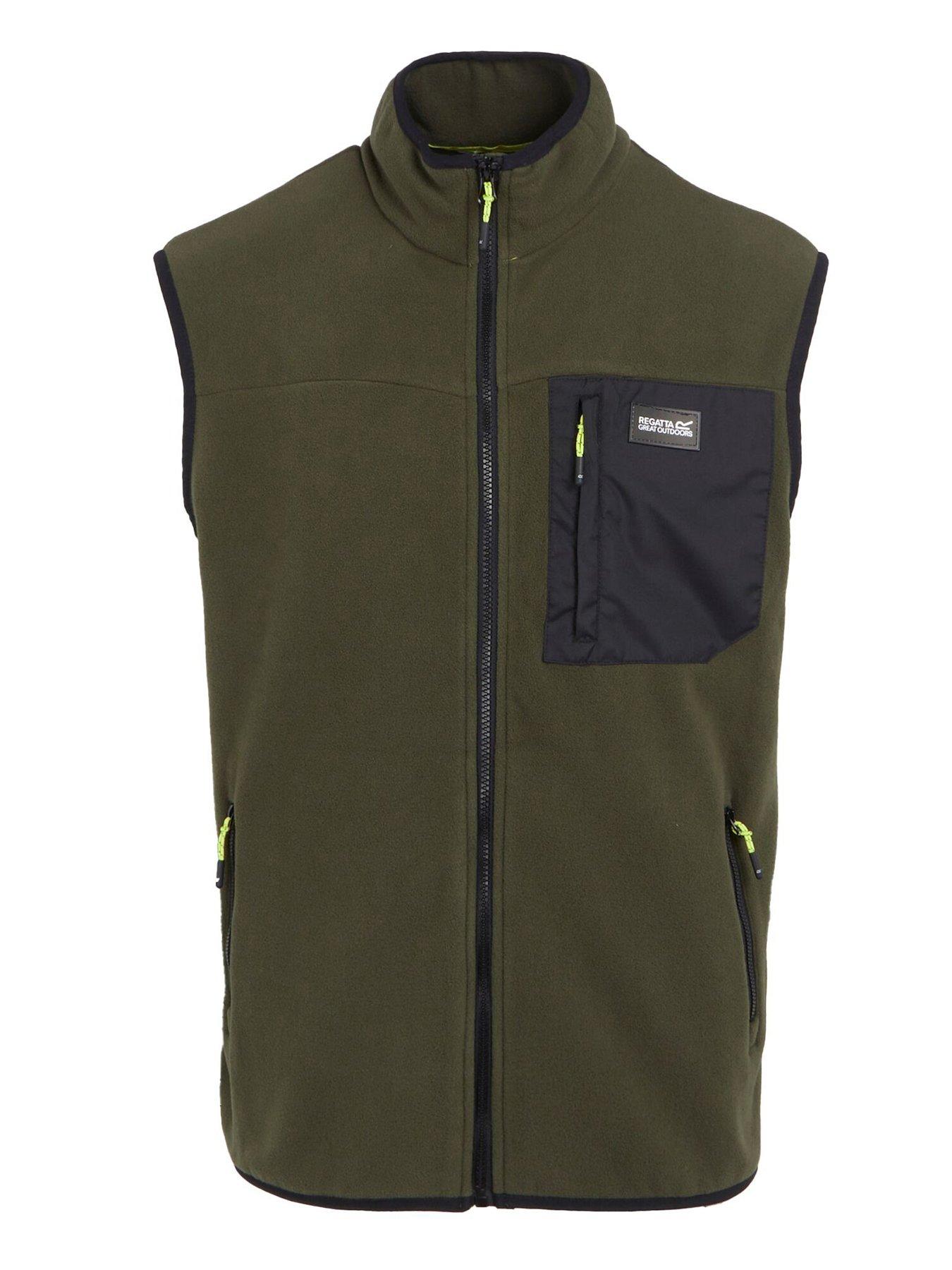 regatta-mens-frankie-bodywarmer-khakidetail