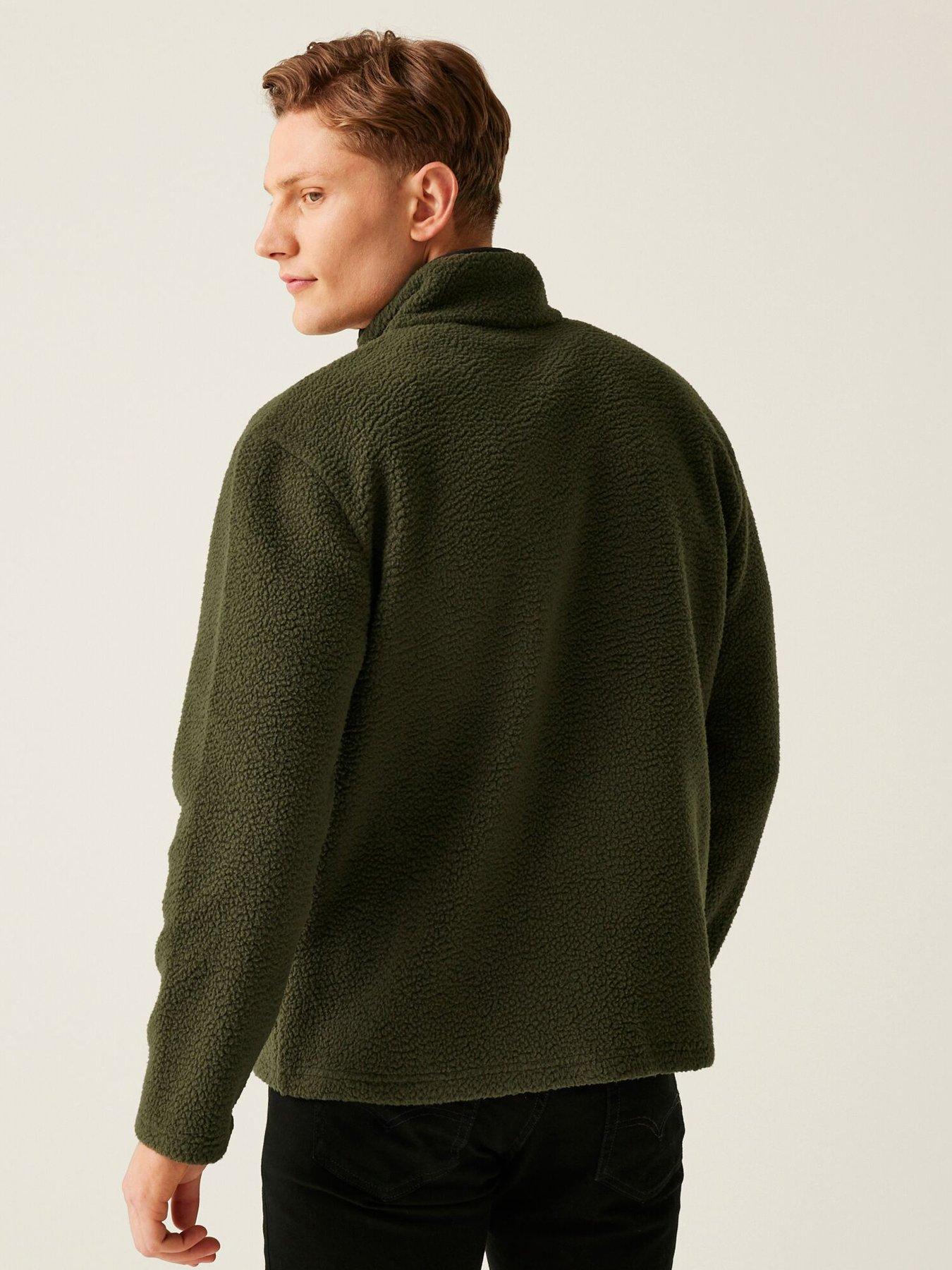 Image 2 of 6 of Regatta Mens Frankie Borg Fleece -KHAKI