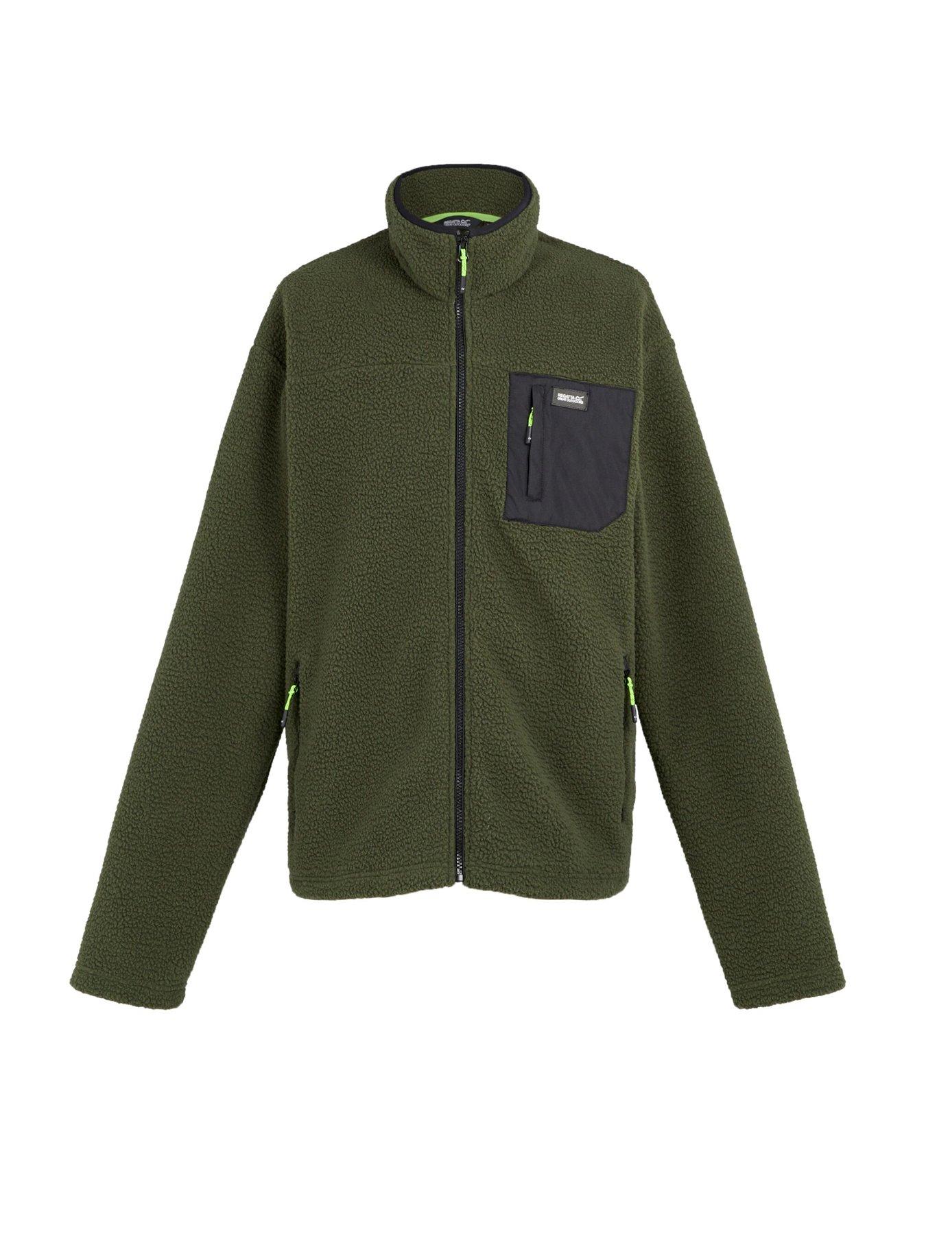 Image 5 of 6 of Regatta Mens Frankie Borg Fleece -KHAKI