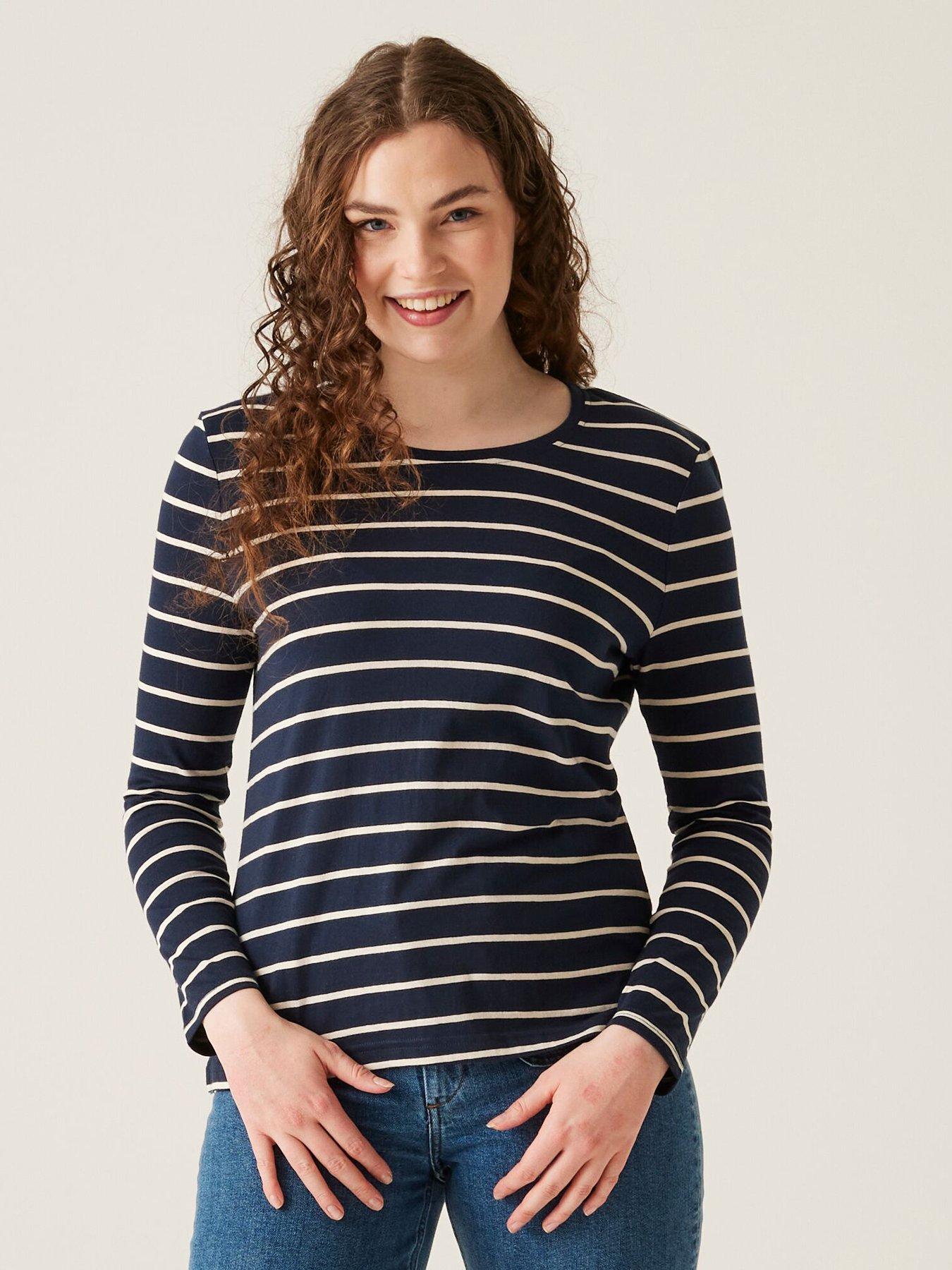 regatta-womens-federica-ii-t-shirts-navy