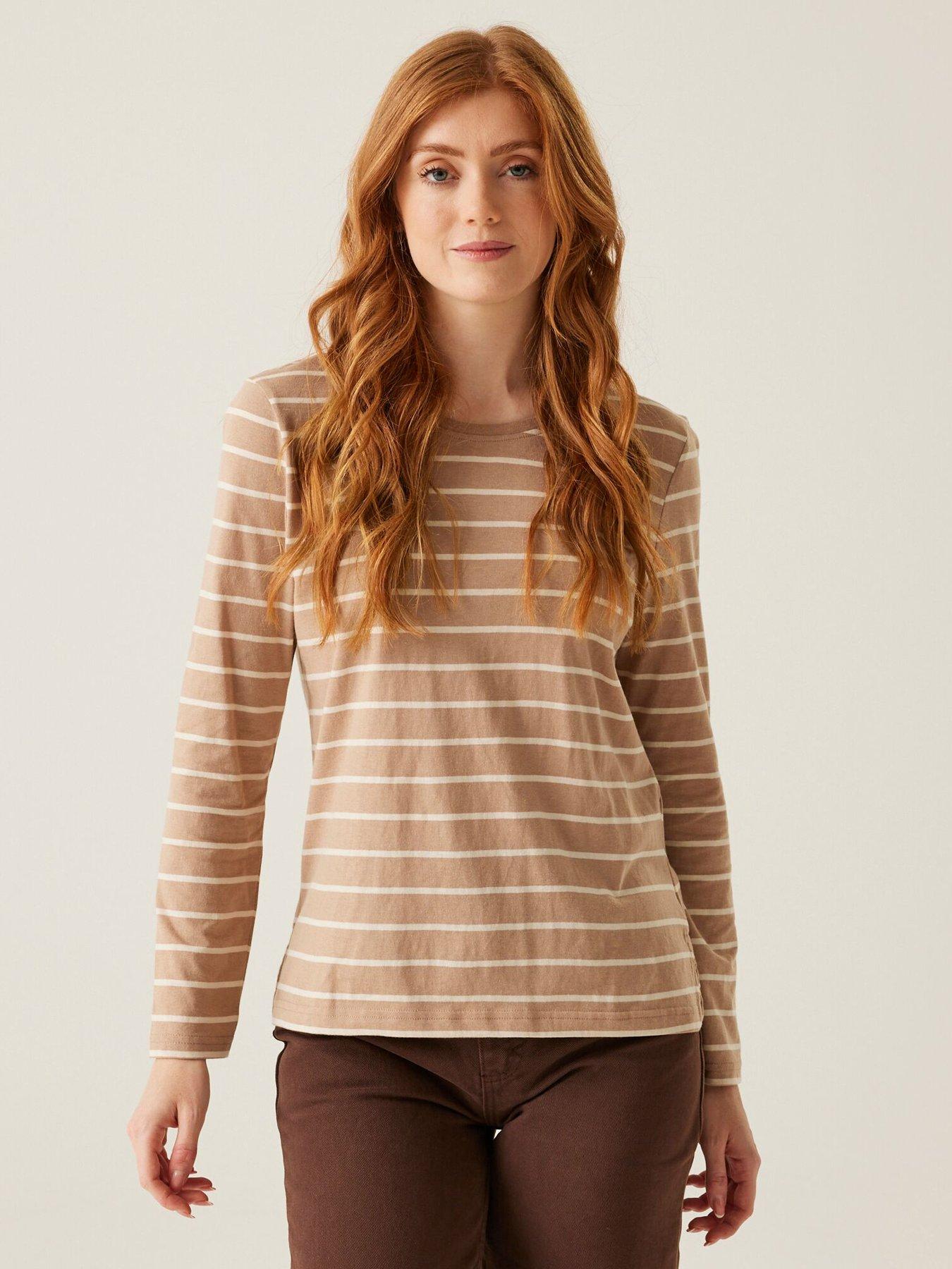 Regatta Womens Federica II T-Shirts-TAUPE