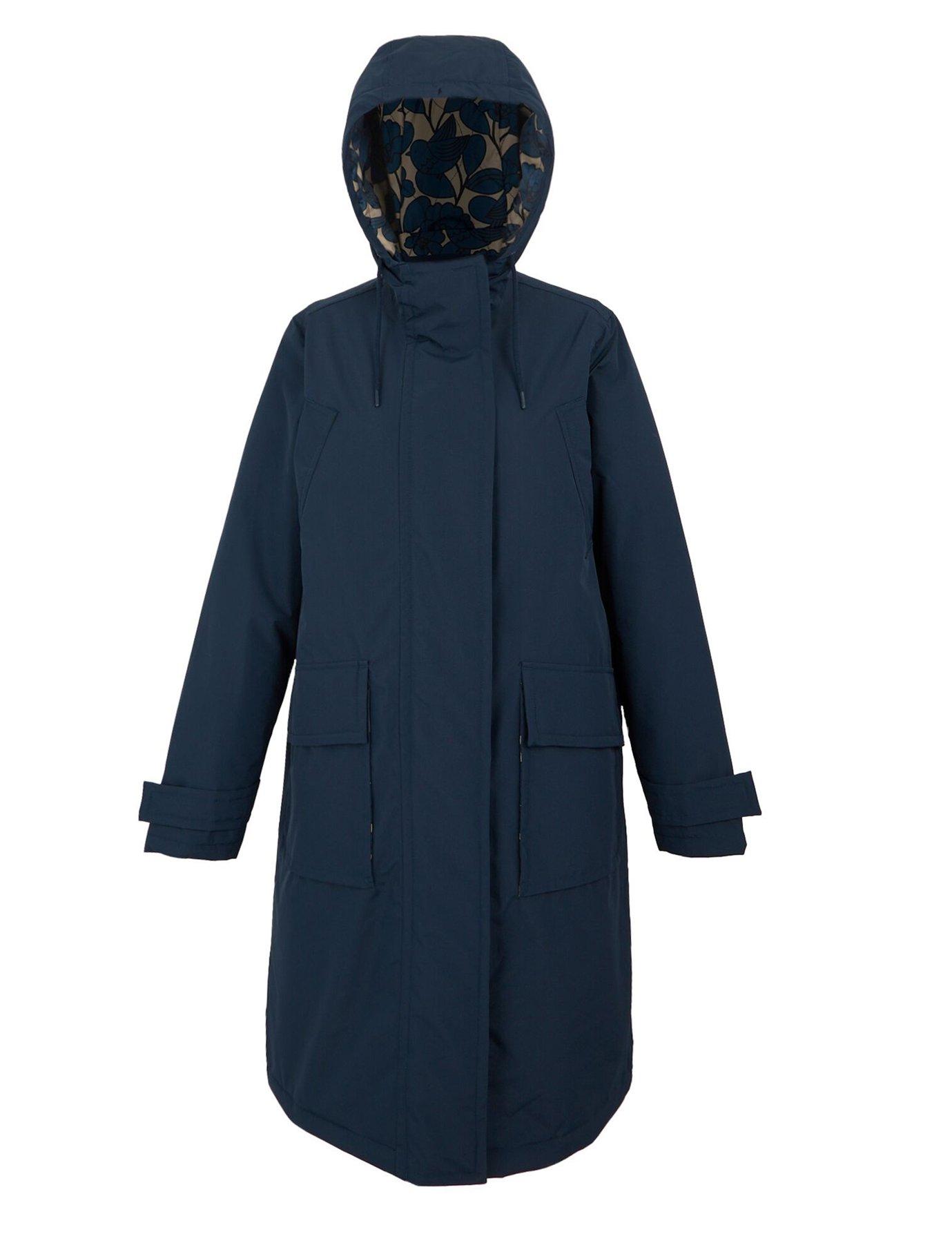 regatta-womens-orla-kiely-full-length-jacket--navy