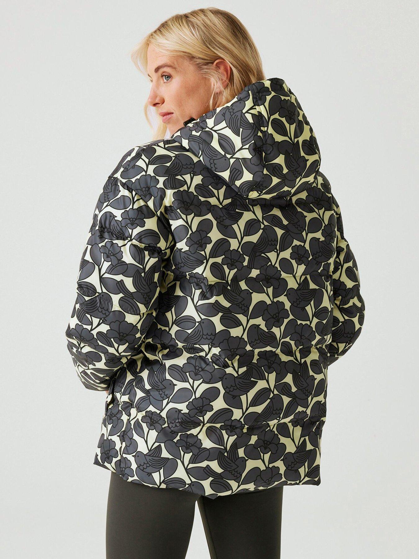 Image 2 of 6 of Regatta Womens Orla Kiely Padded Jkt Baffled/Quilted Jacket-GREY