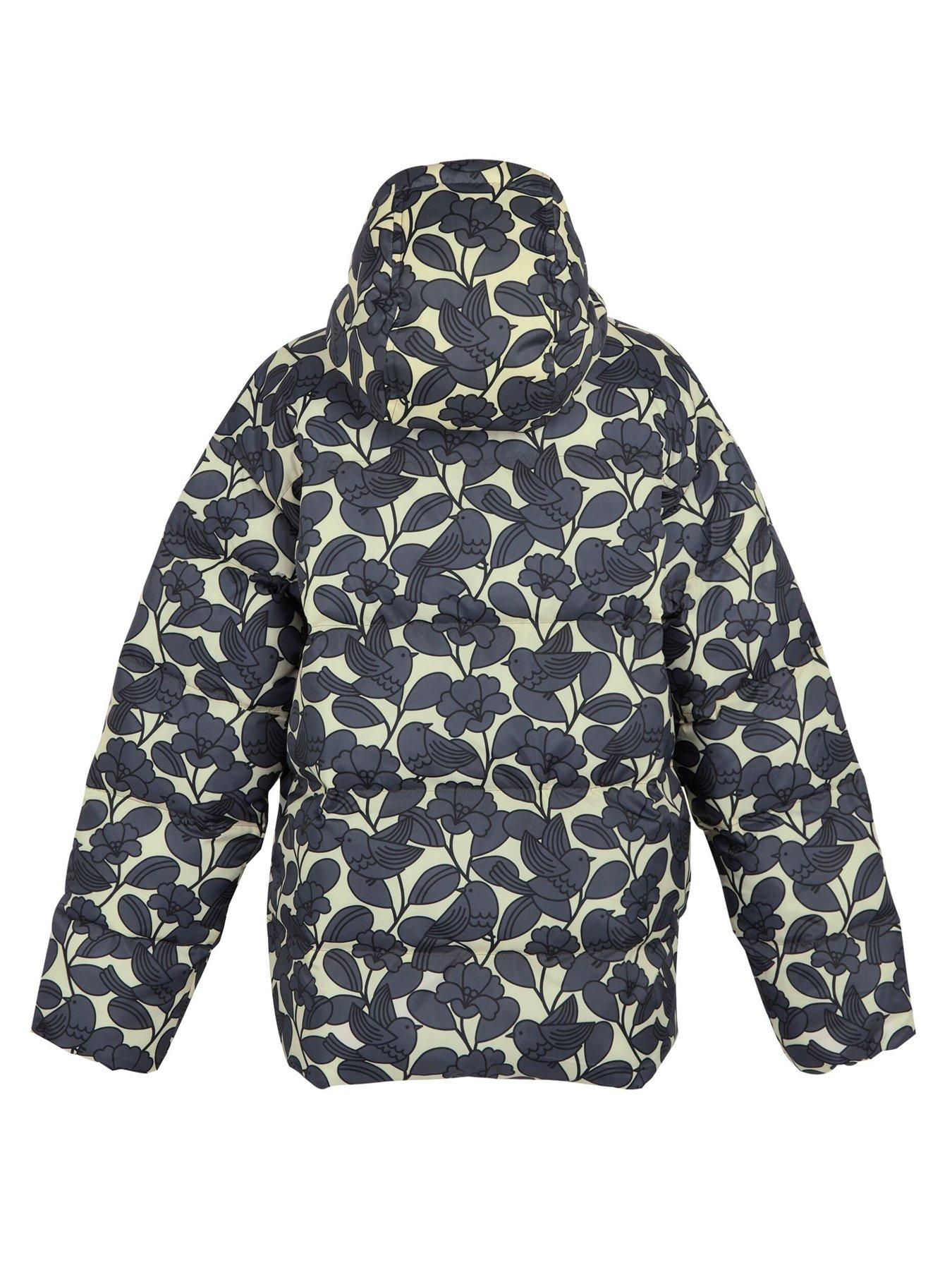 Image 6 of 6 of Regatta Womens Orla Kiely Padded Jkt Baffled/Quilted Jacket-GREY