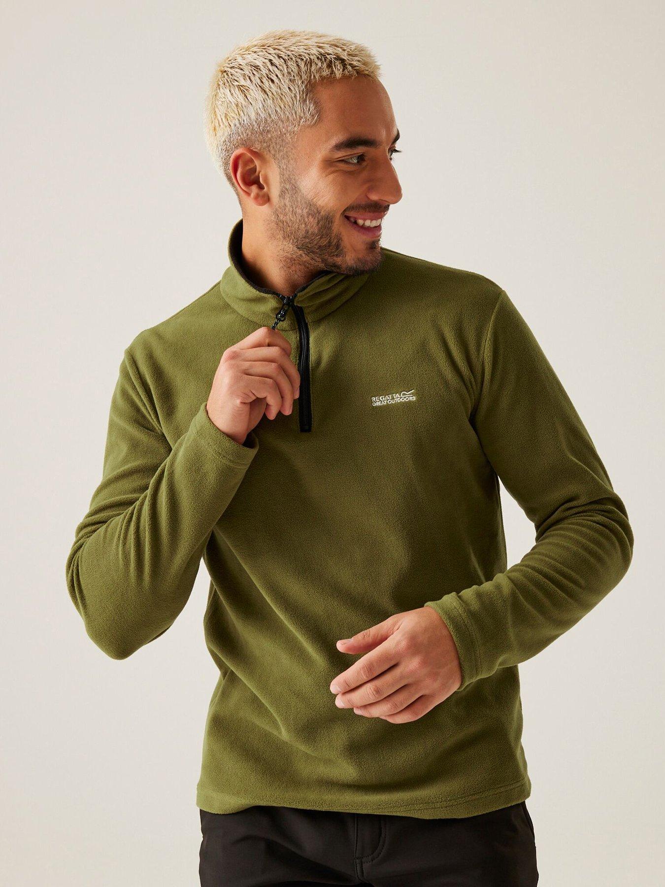 regatta-mens-thompson-fleece-green