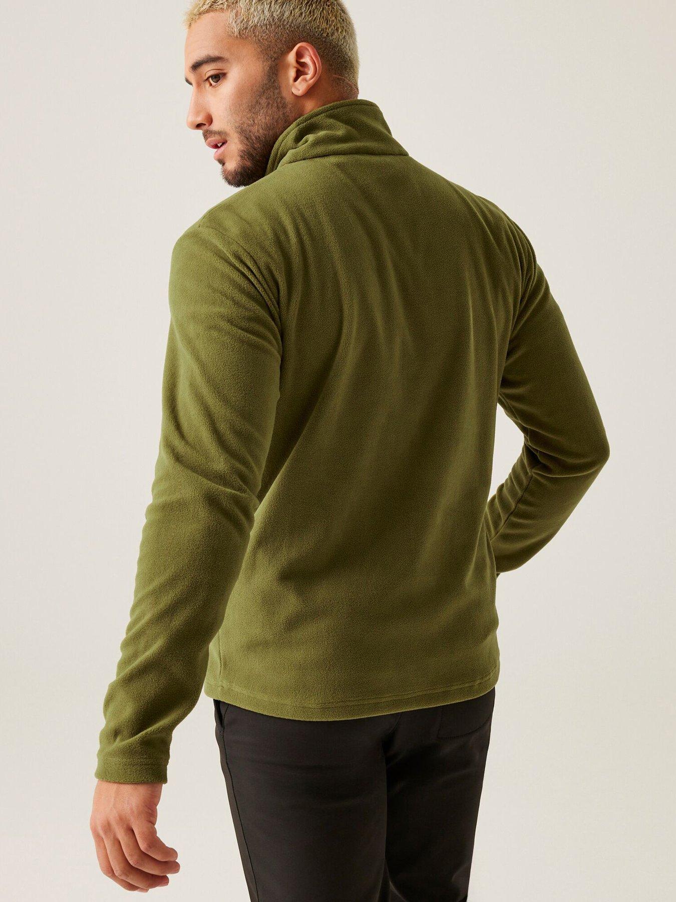 regatta-mens-thompson-fleece-greenstillFront