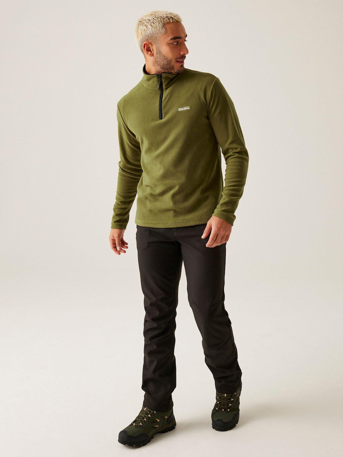 regatta-mens-thompson-fleece-greenoutfit