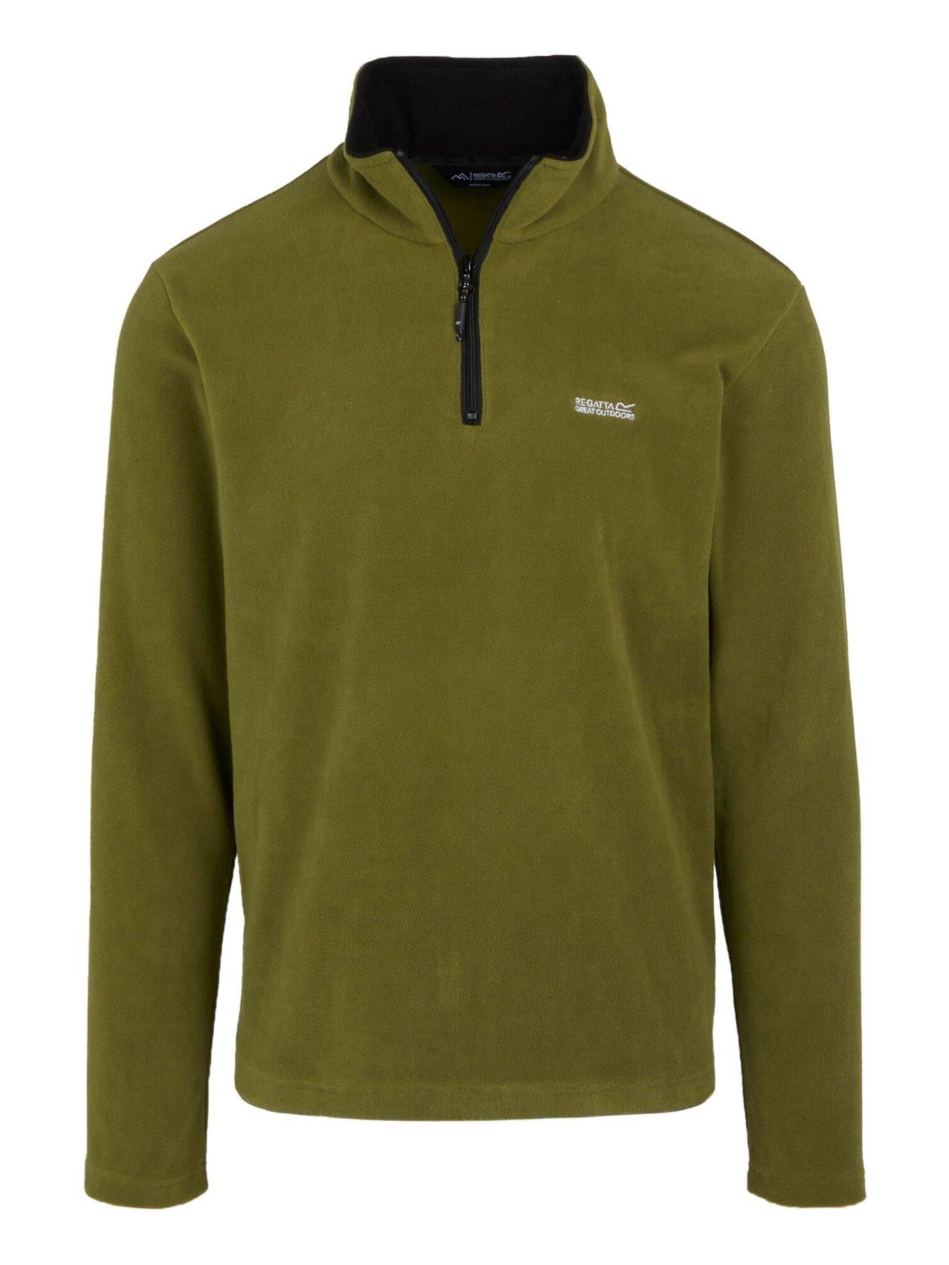 regatta-mens-thompson-fleece-greendetail