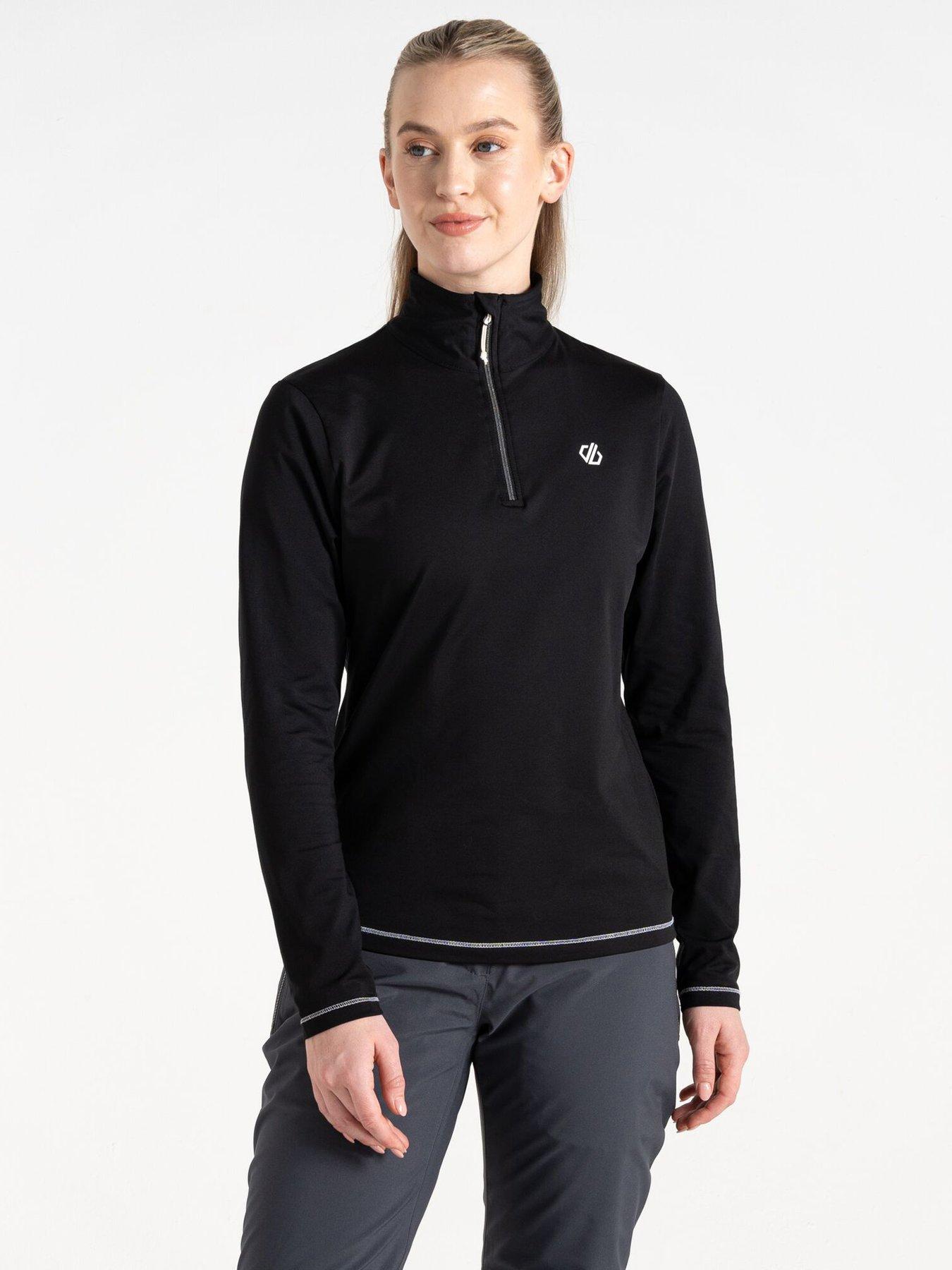 Image 1 of 6 of Dare 2b Women's Ski Lowline II Core Stretch Fleece&nbsp;- Black