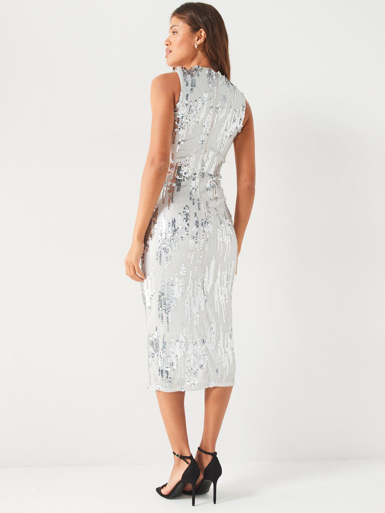 v-by-very-sleeveless-sequin-midaxi-dress-silverstillFront