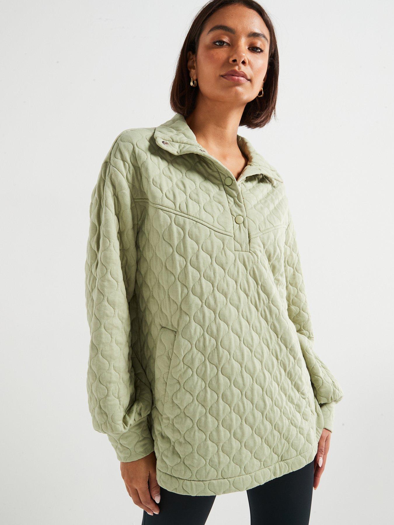 v-by-very-quilted-popper-longline-sweatdetail