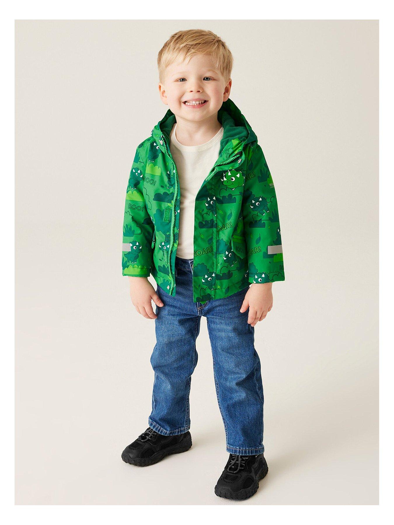 regatta-kids-animal-rainy-day-jacket-waterproof-insulated-jacket-stompy-the-dinosaur-greenback