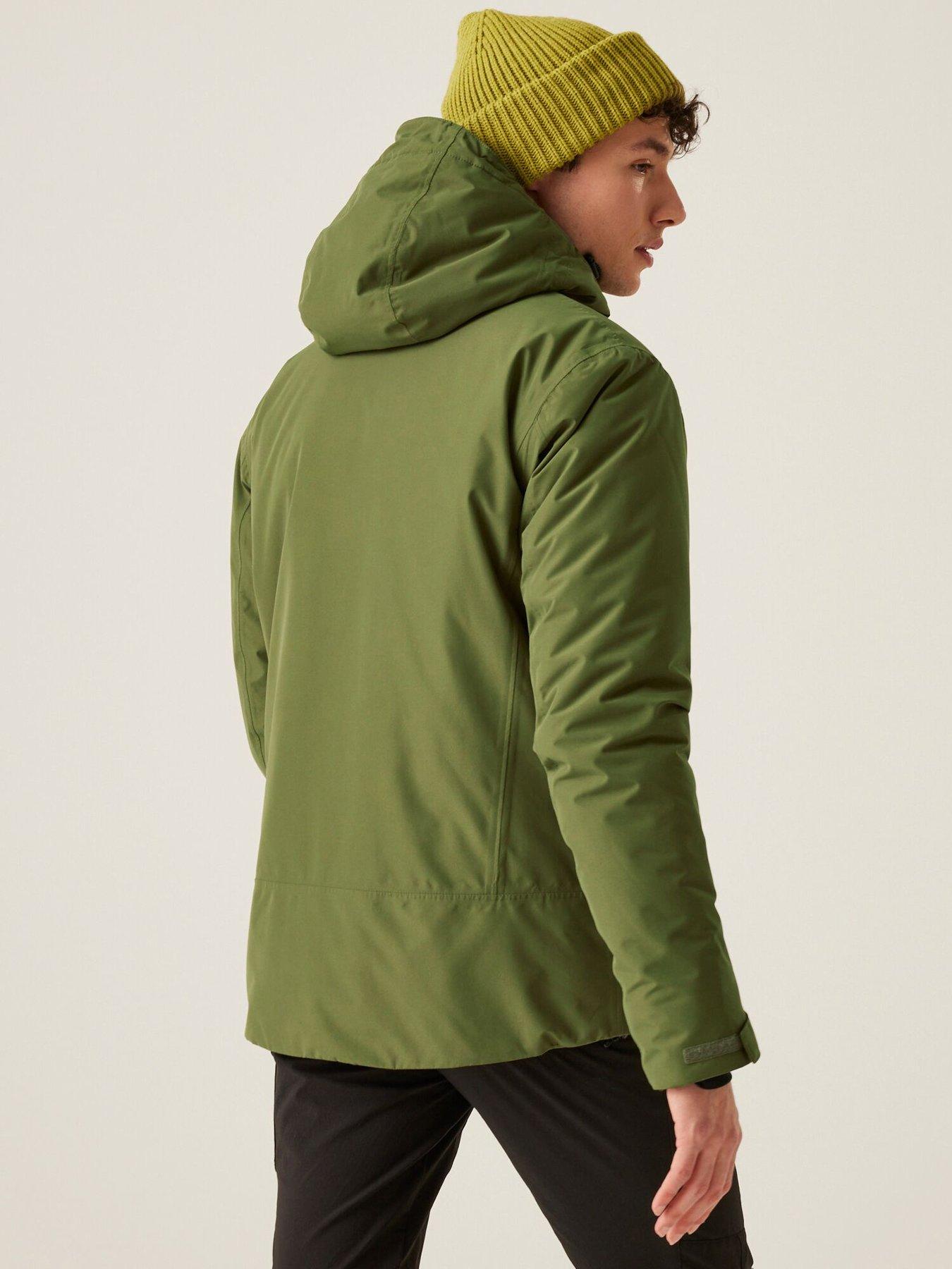 regatta-mens-frelton-waterproof-insulated-jacket-greenstillFront